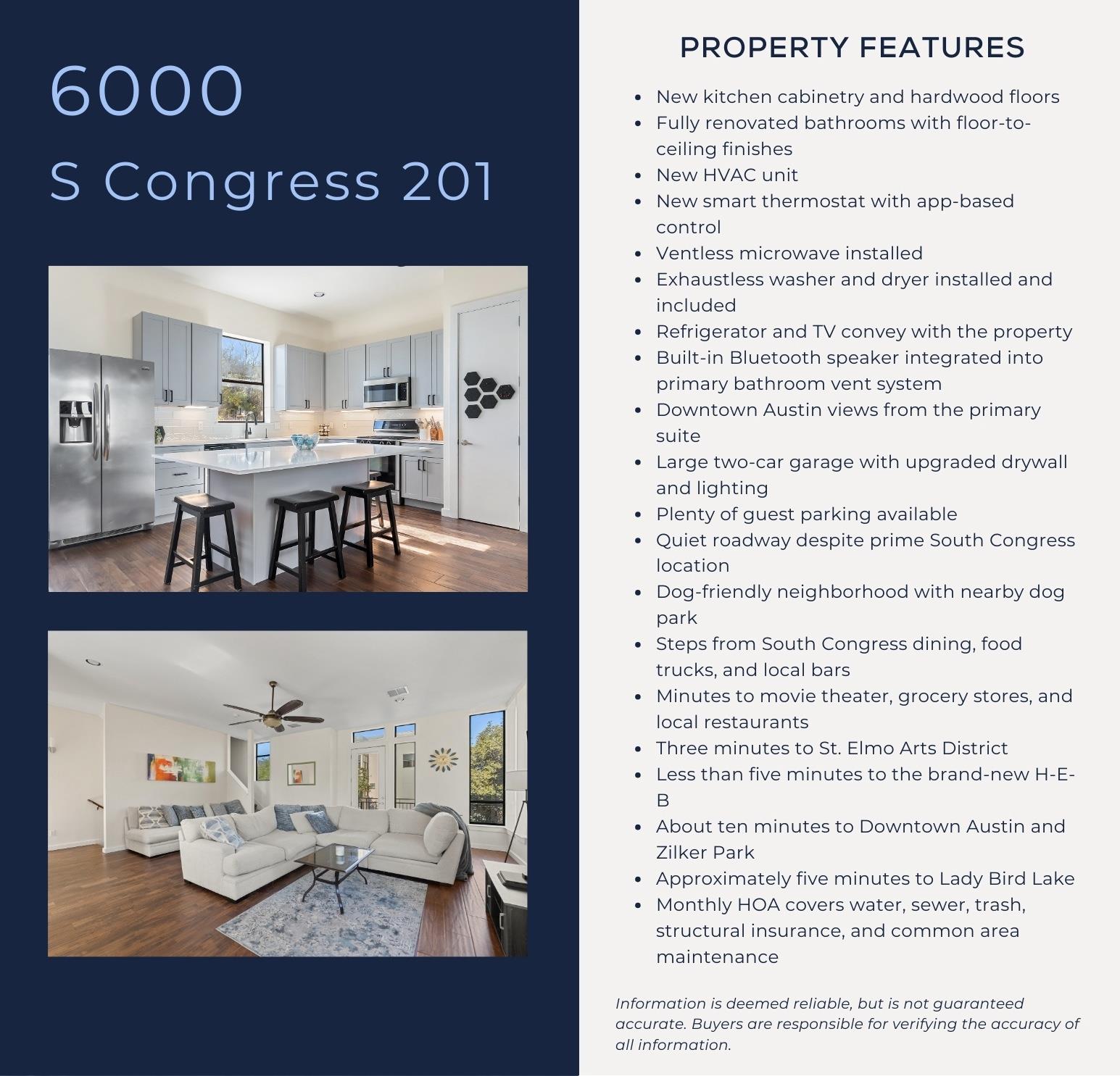 2nd image of 6000 S Congress Ave #201, Austin, TX 78745 | MLS# 4709988