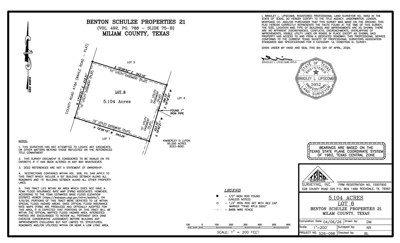 18th image of Tbd Cr 418a (wahle Road), Bartlett, TX 76511 | MLS# 6805240
