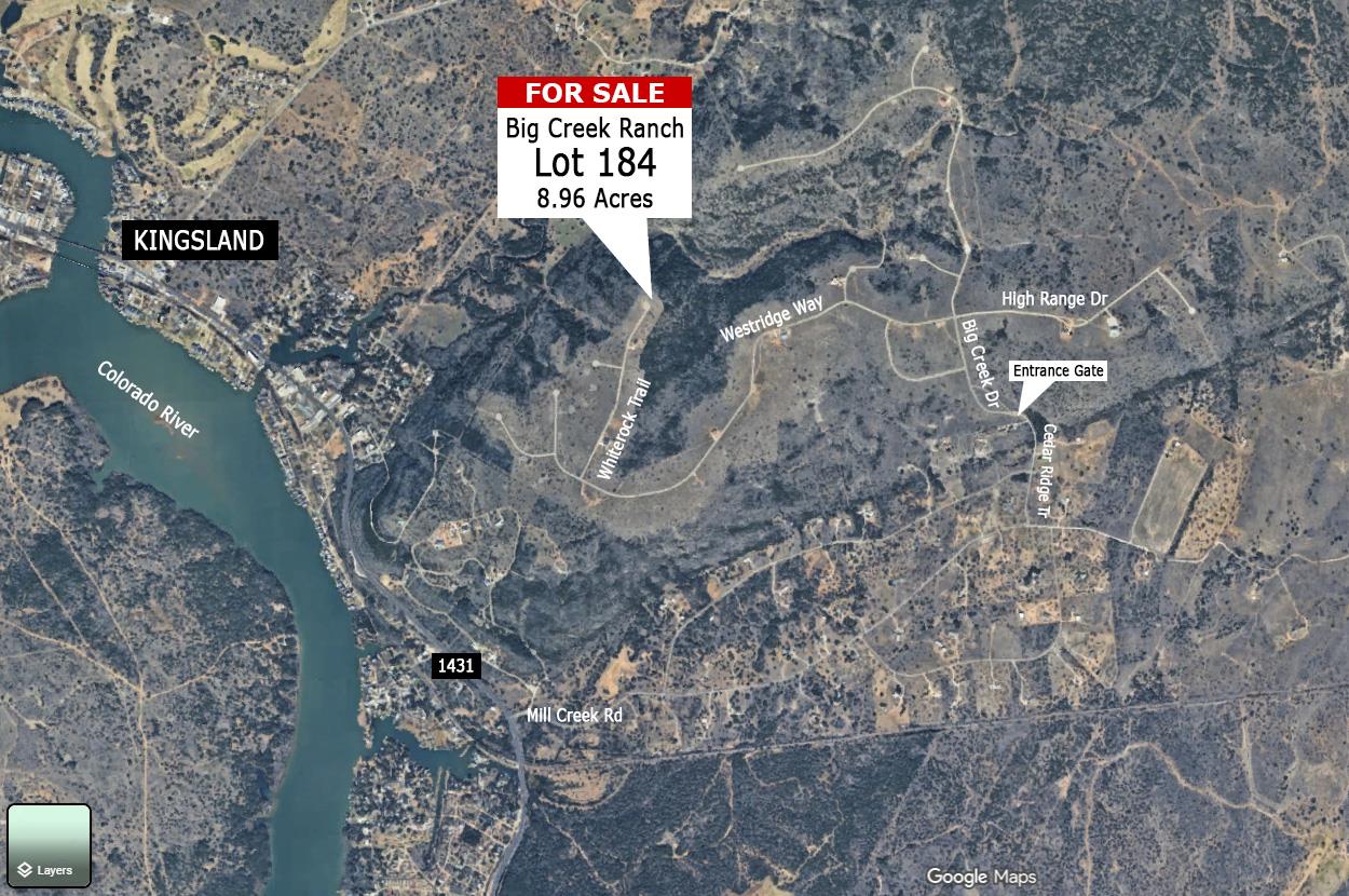 2nd image of Lot 184 Whiterock Trl, Kingsland, TX 78639 | MLS# 2743502