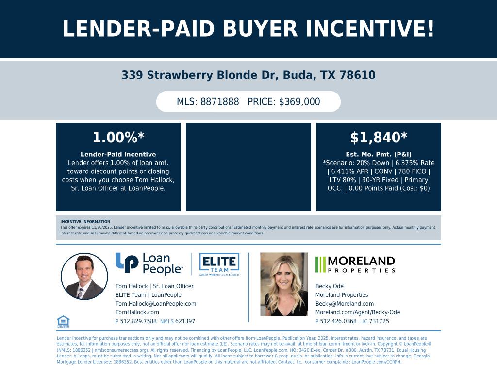27th image of 339 Strawberry Blonde Dr, Buda, TX 78610 | MLS# 8094642