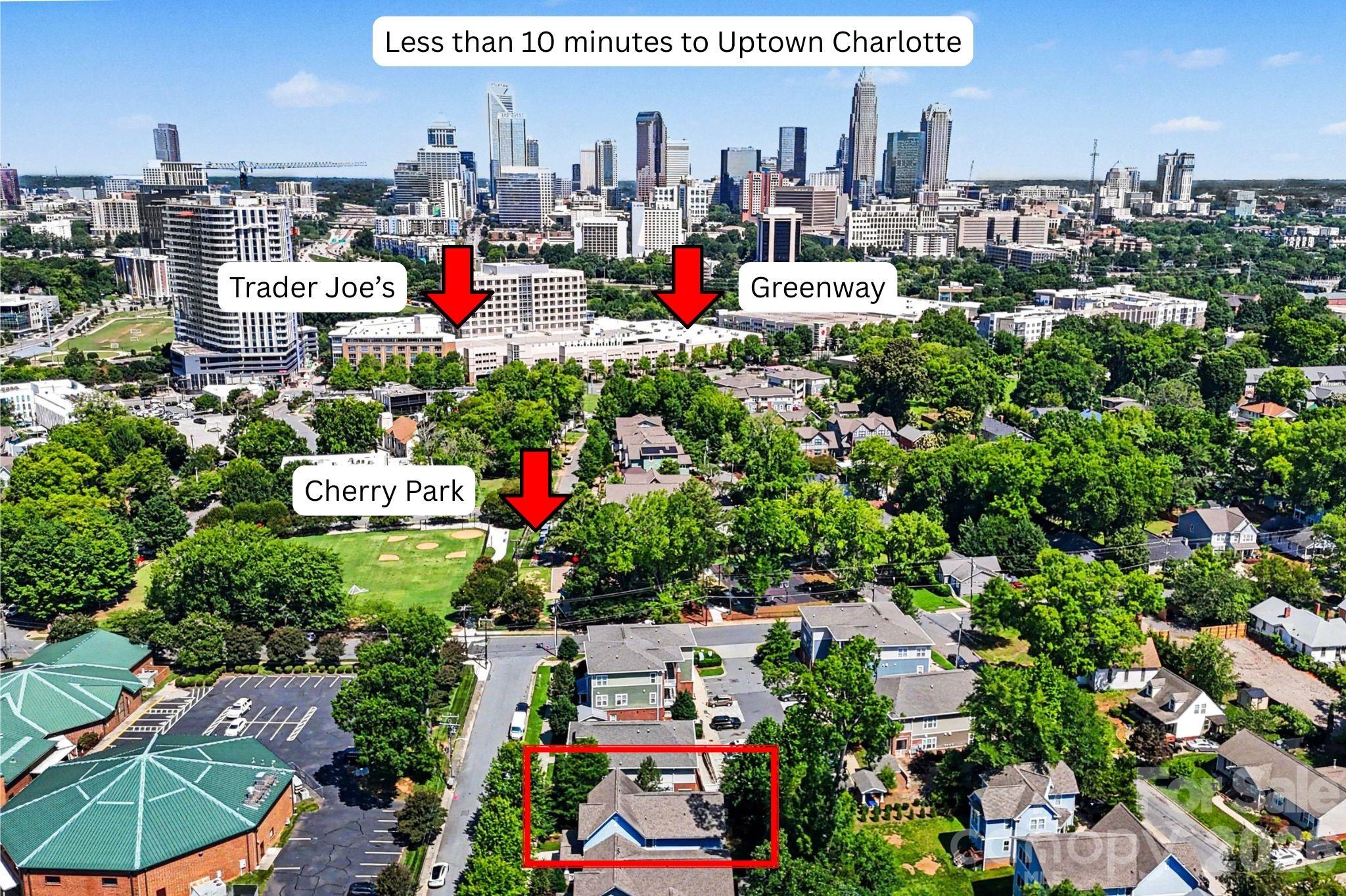 Homes for sale in Charlotte, NC | 1615 Main St, Charlotte, NC 28204 | MLS# 4386358