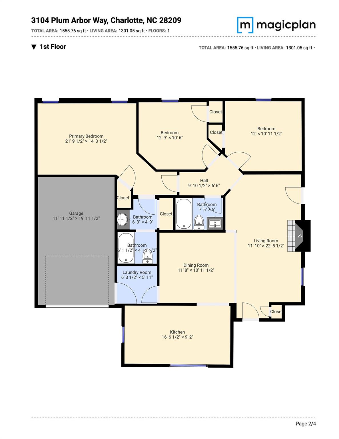 46th image of 3104 Plum Arbor Wy, Charlotte, NC 28209 | MLS# 4405963