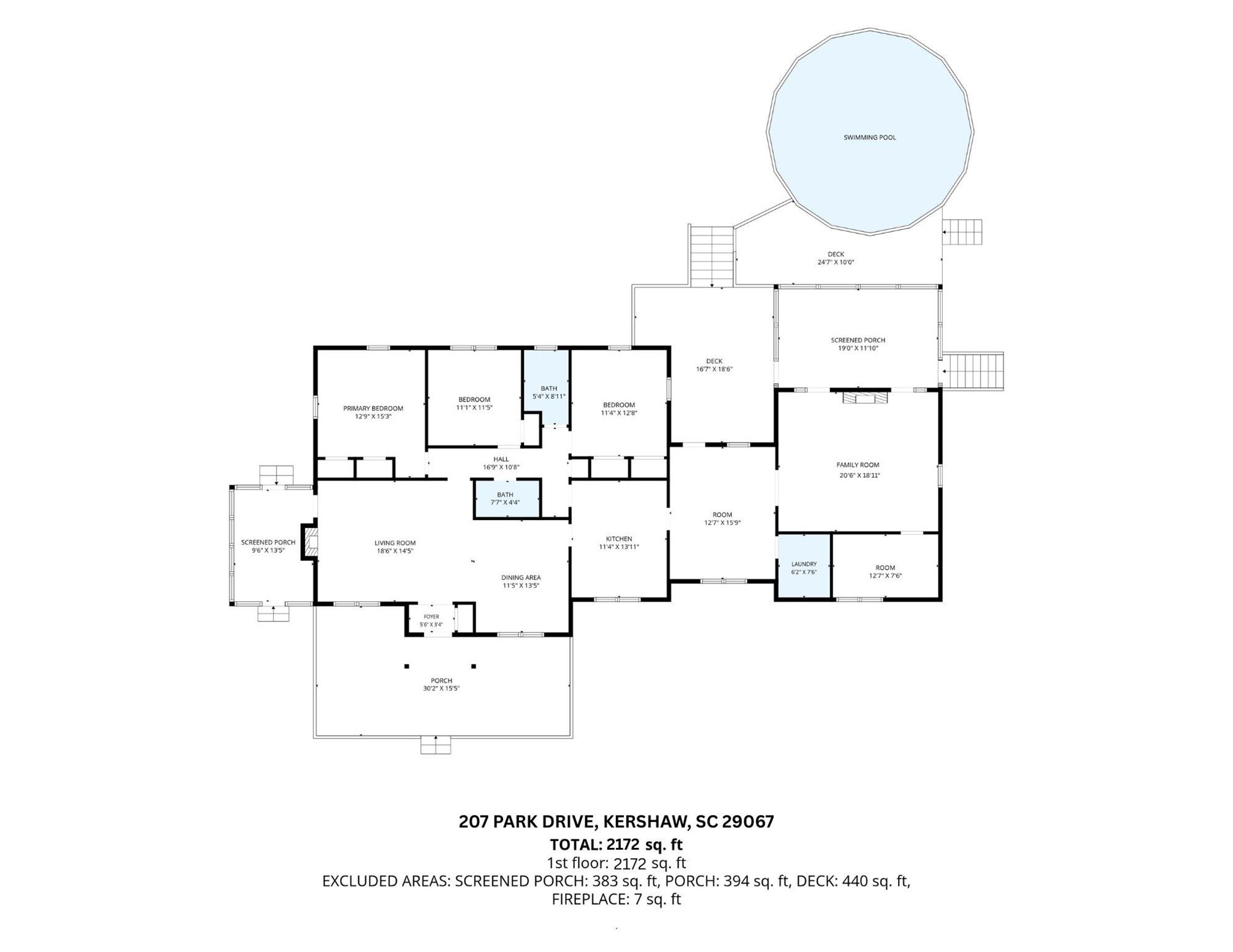 43rd image of 207 Park Dr, Kershaw, SC 29067 | MLS# 4406292