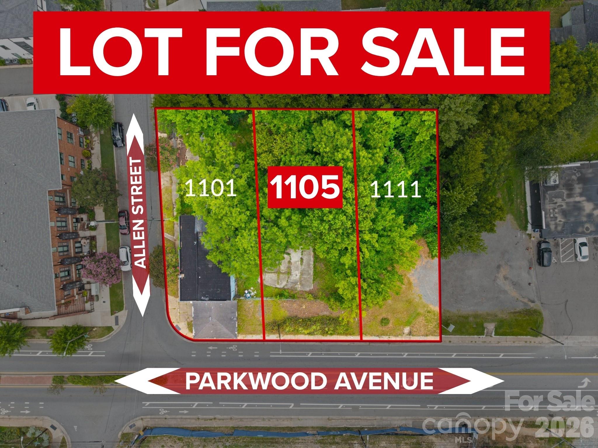1st image of 1105 Parkwood Ave, Charlotte, NC 28205 | MLS# 4408082