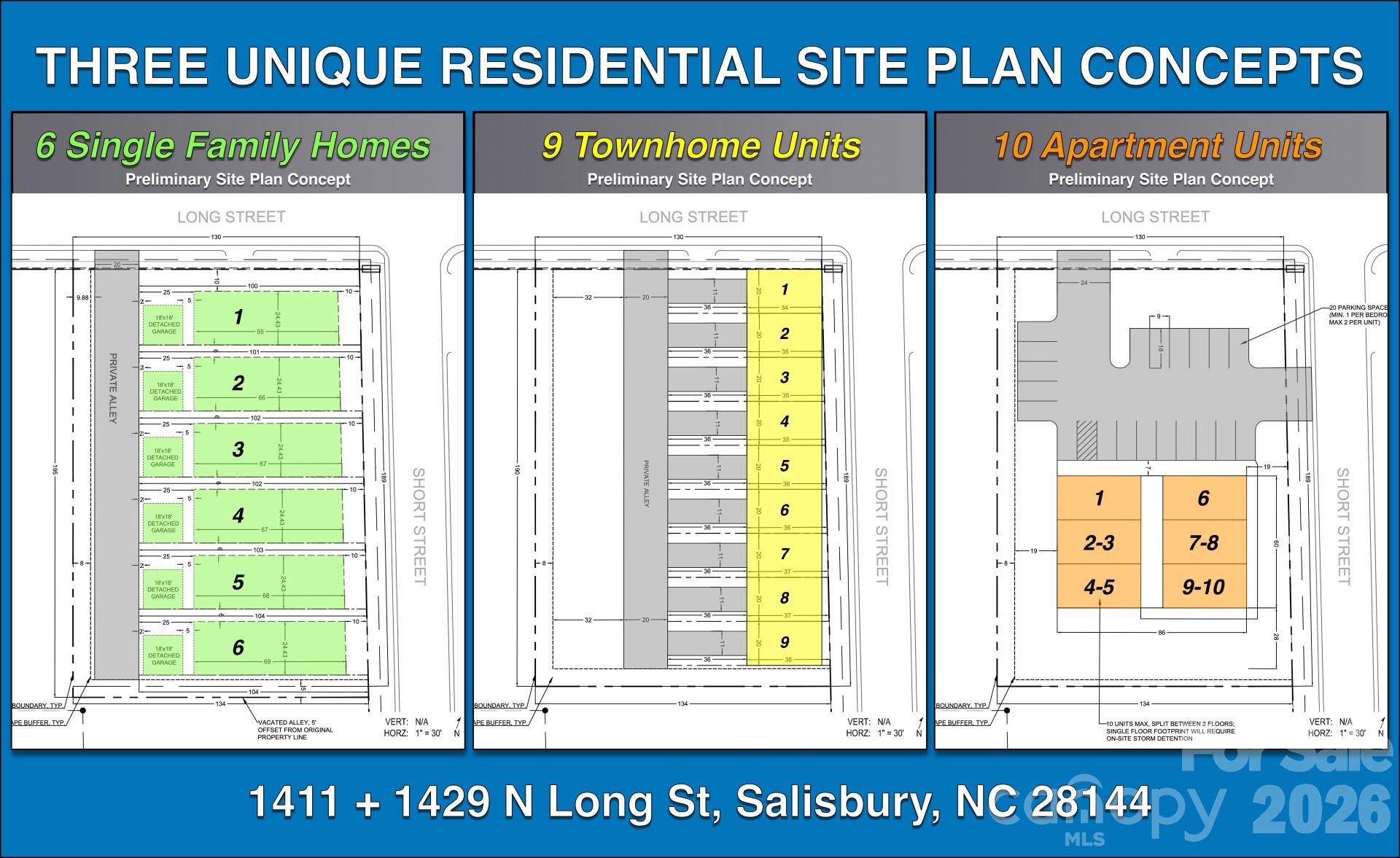image of 1411 1429 N Long St, Salisbury, NC 28144 | MLS# 4410818