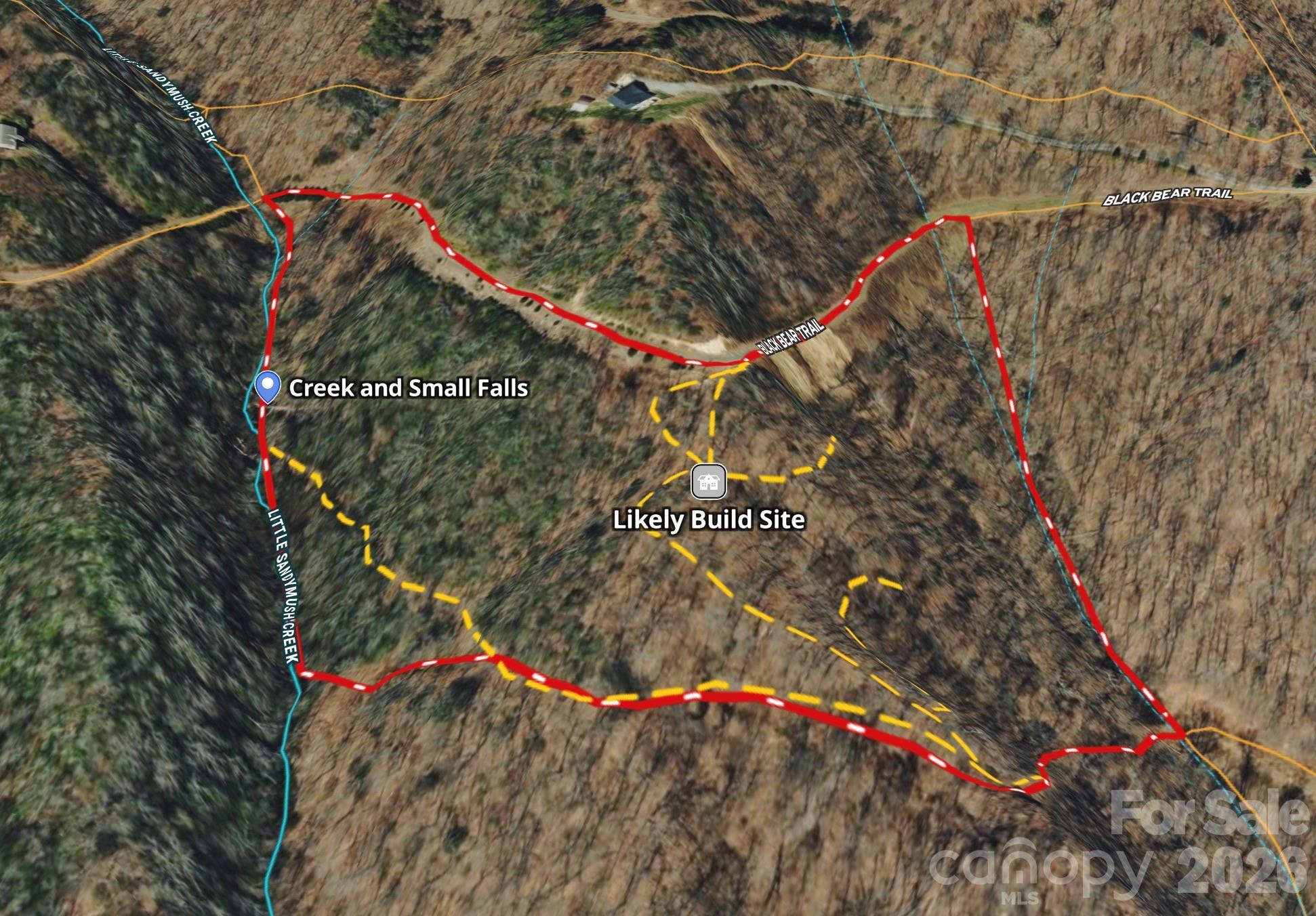 Photo 3 of Land for sale at Tbd Black Bear Trl, Leicester, NC 28748 | MLS# 4421832 | Listing updated on 2026-09-05