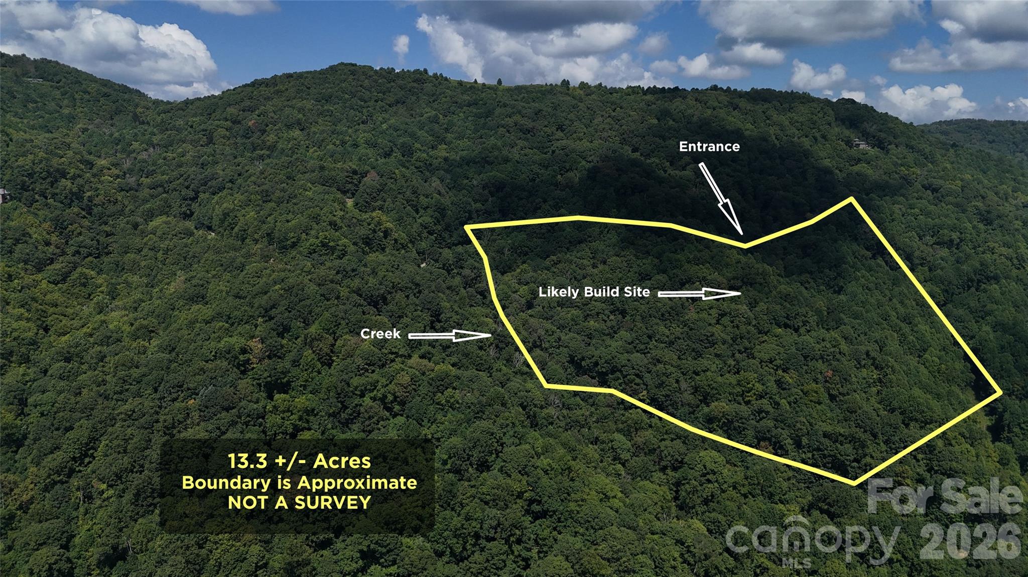 Photo 2 of Land for sale at Tbd Black Bear Trl, Leicester, NC 28748 | MLS# 4421832 | Listing updated on 2026-09-05