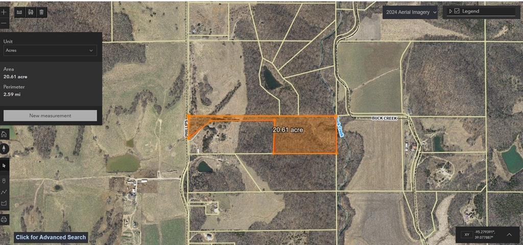 Homes for sale in Perry, KS | 00000 Vacant   Phillips Rd, Perry, KS 66073 | MLS# 2586994