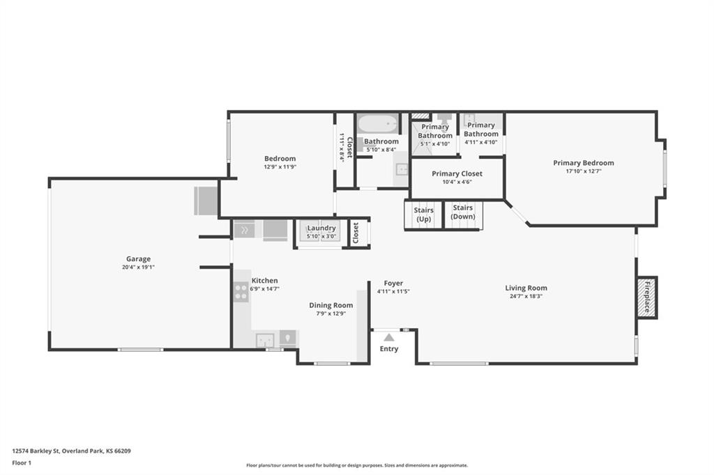 3rd image of 12574 Barkley St, Overland Park, KS 66209 | MLS# 2627656