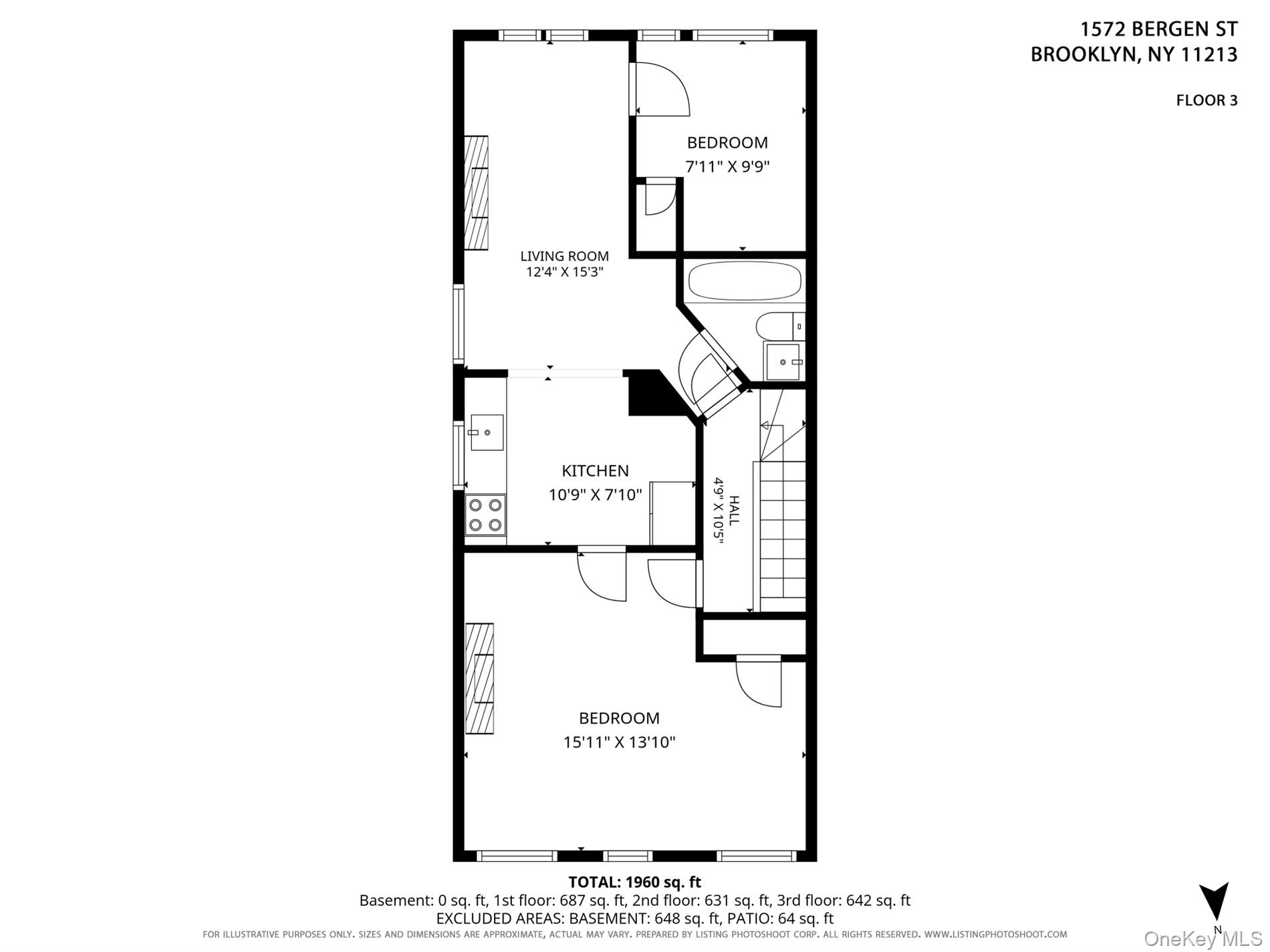 36th image of 1572 Bergen St, New York, NY 11213 | MLS# 1030111