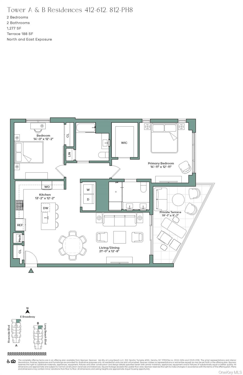 29th image of 100 Boardwalk #812A, Long Beach, NY 11561 | MLS# 1030158