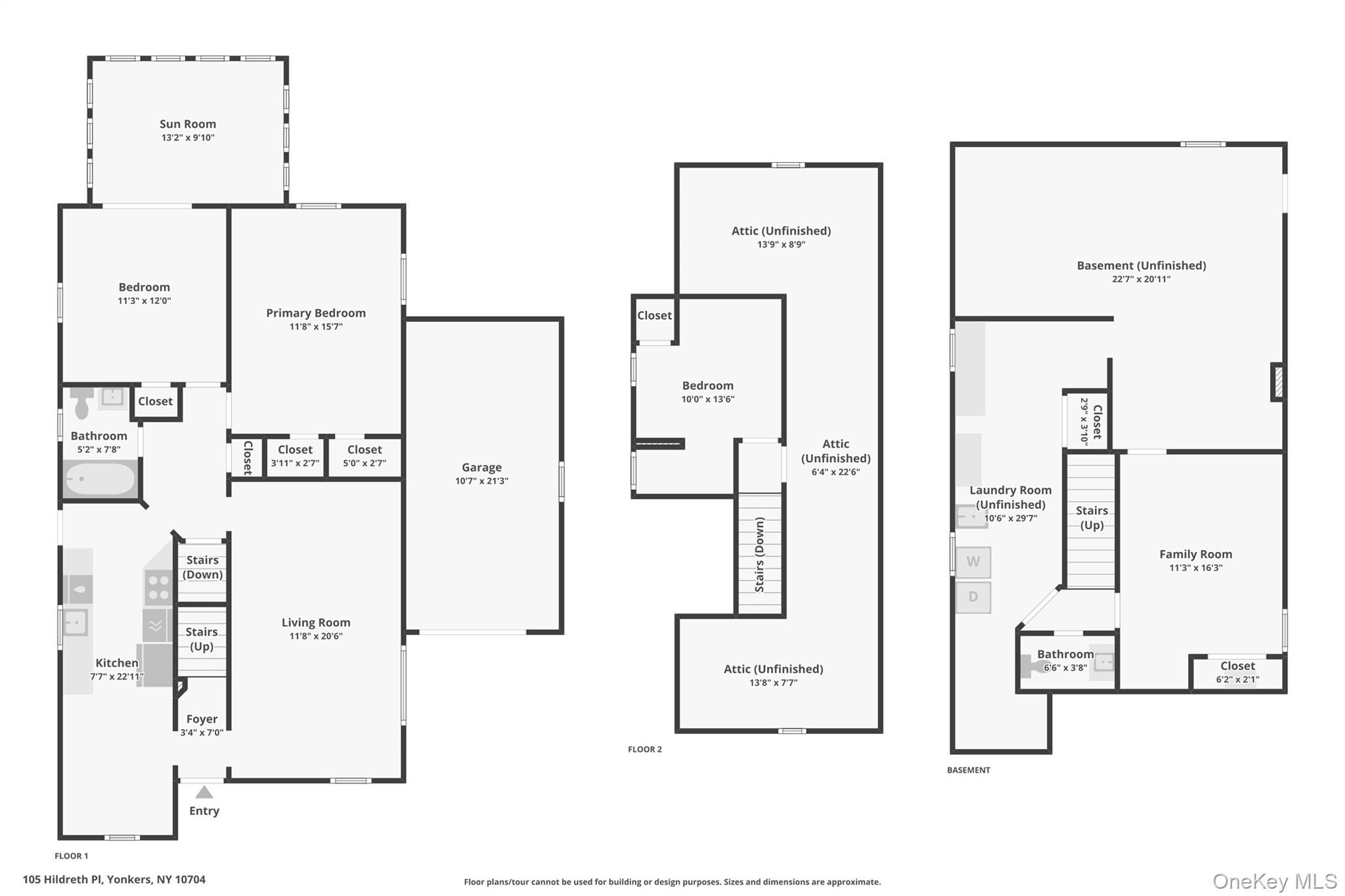37th image of 105 Hildreth Pl, Yonkers, NY 10704 | MLS# 1032788