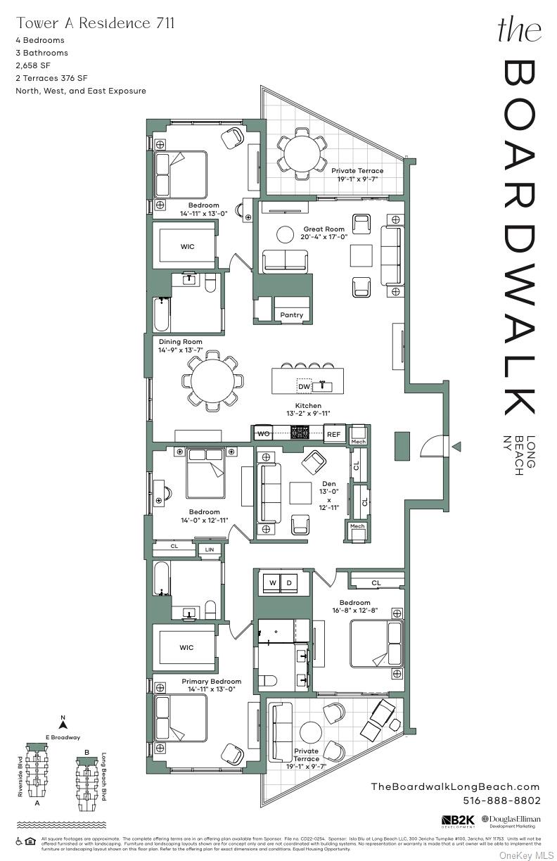 24th image of 100 Boardwalk #711 A, Long Beach, NY 11561 | MLS# 1032941