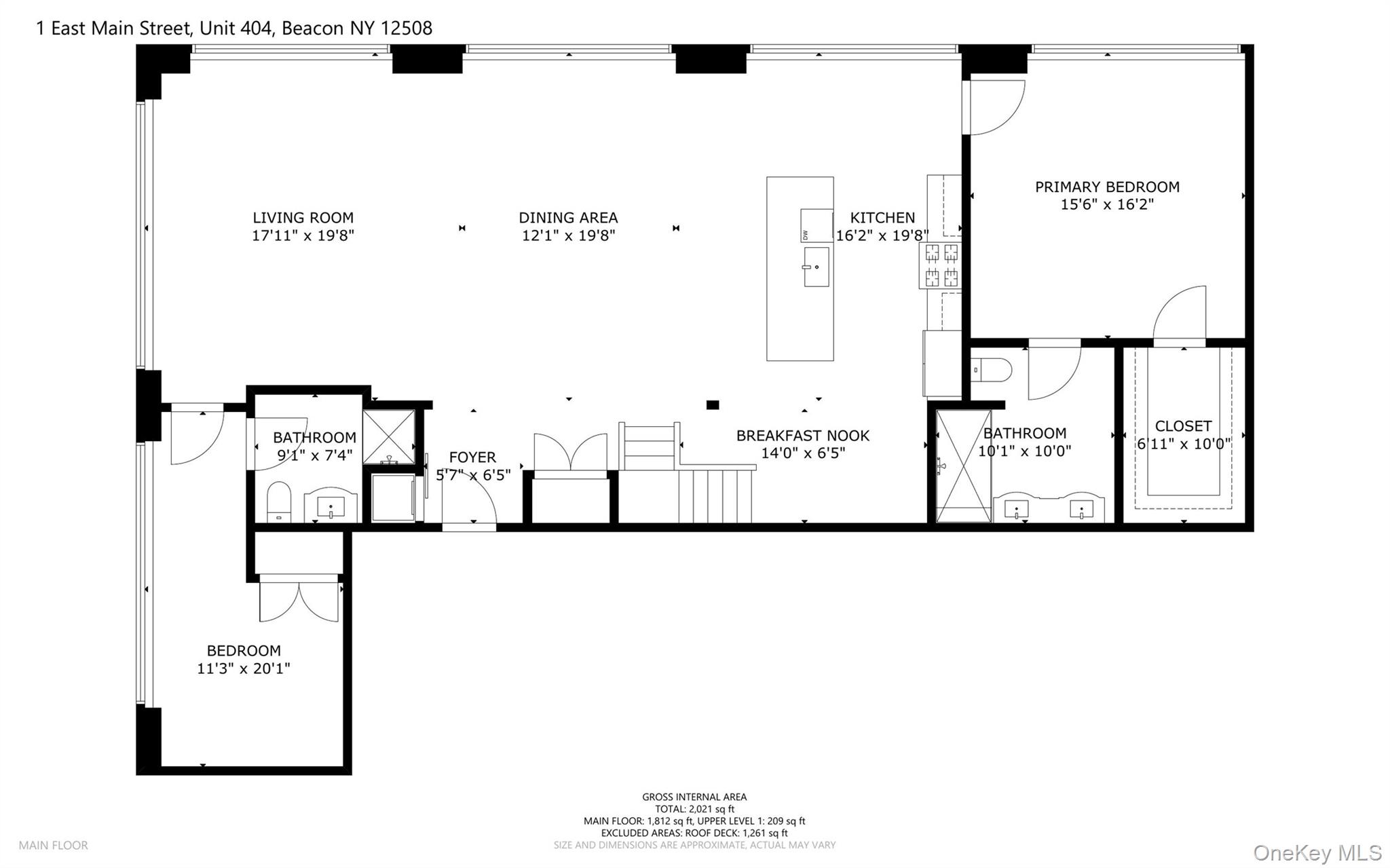 2nd image of 1 E Main St, Beacon, NY 12508