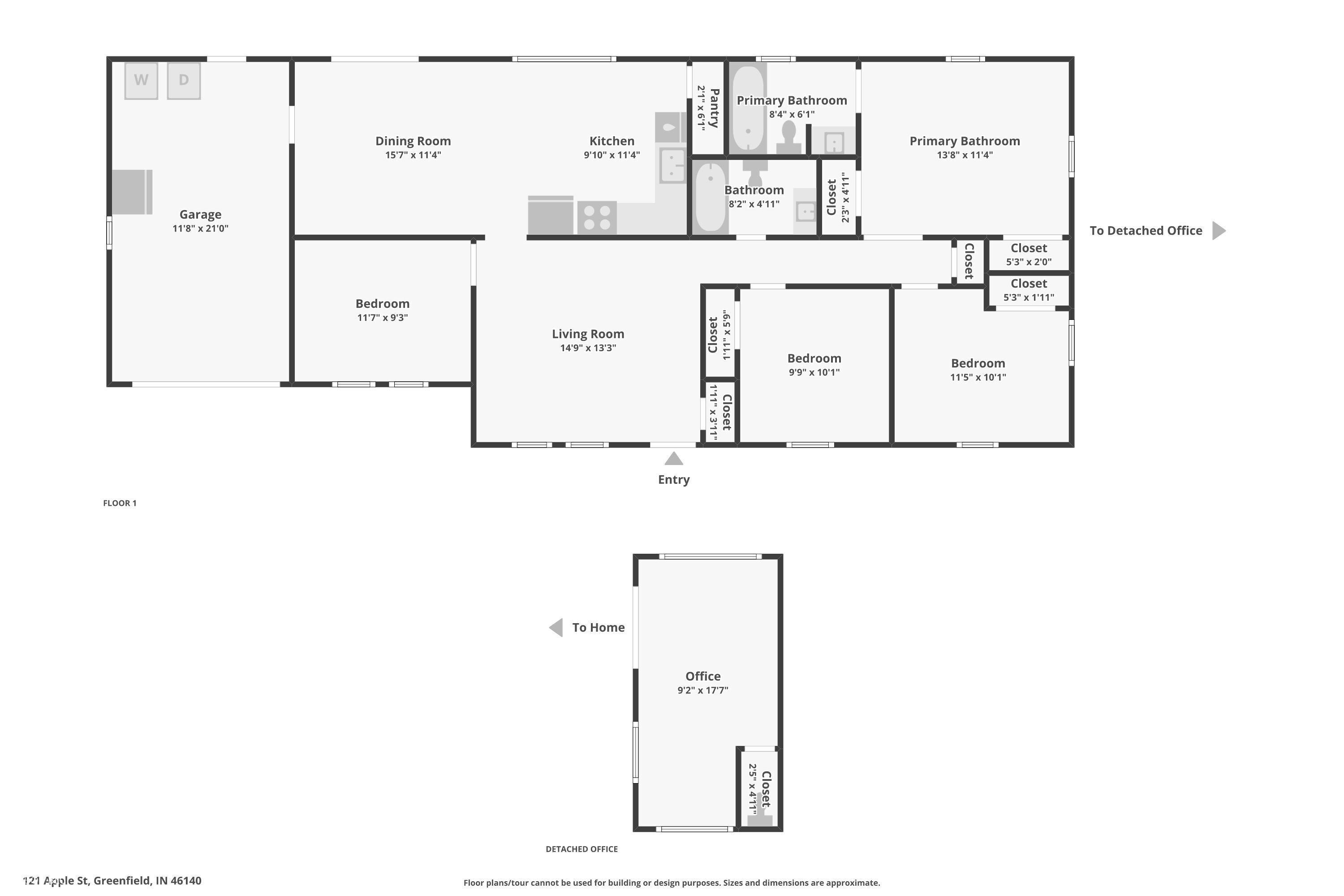Homes for sale in Greenfield, IN | 121 Apple St, Greenfield, IN 46140 | MLS# 22050098