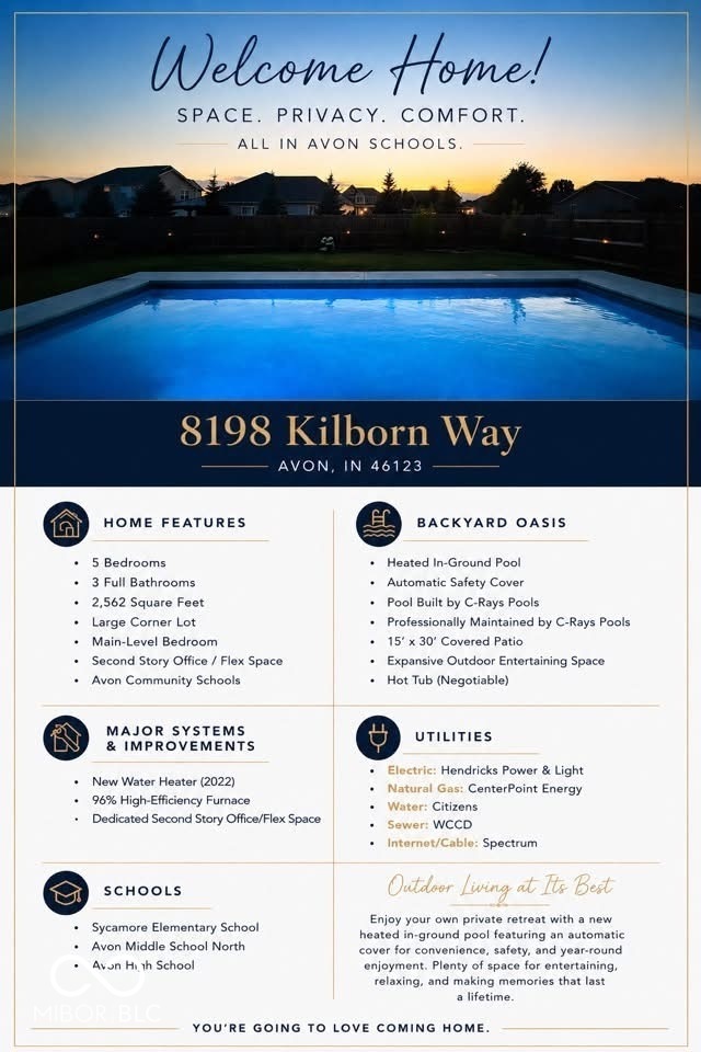 2nd image of 8198 Kilborn Wy, Avon, IN 46123 | MLS# 22110738