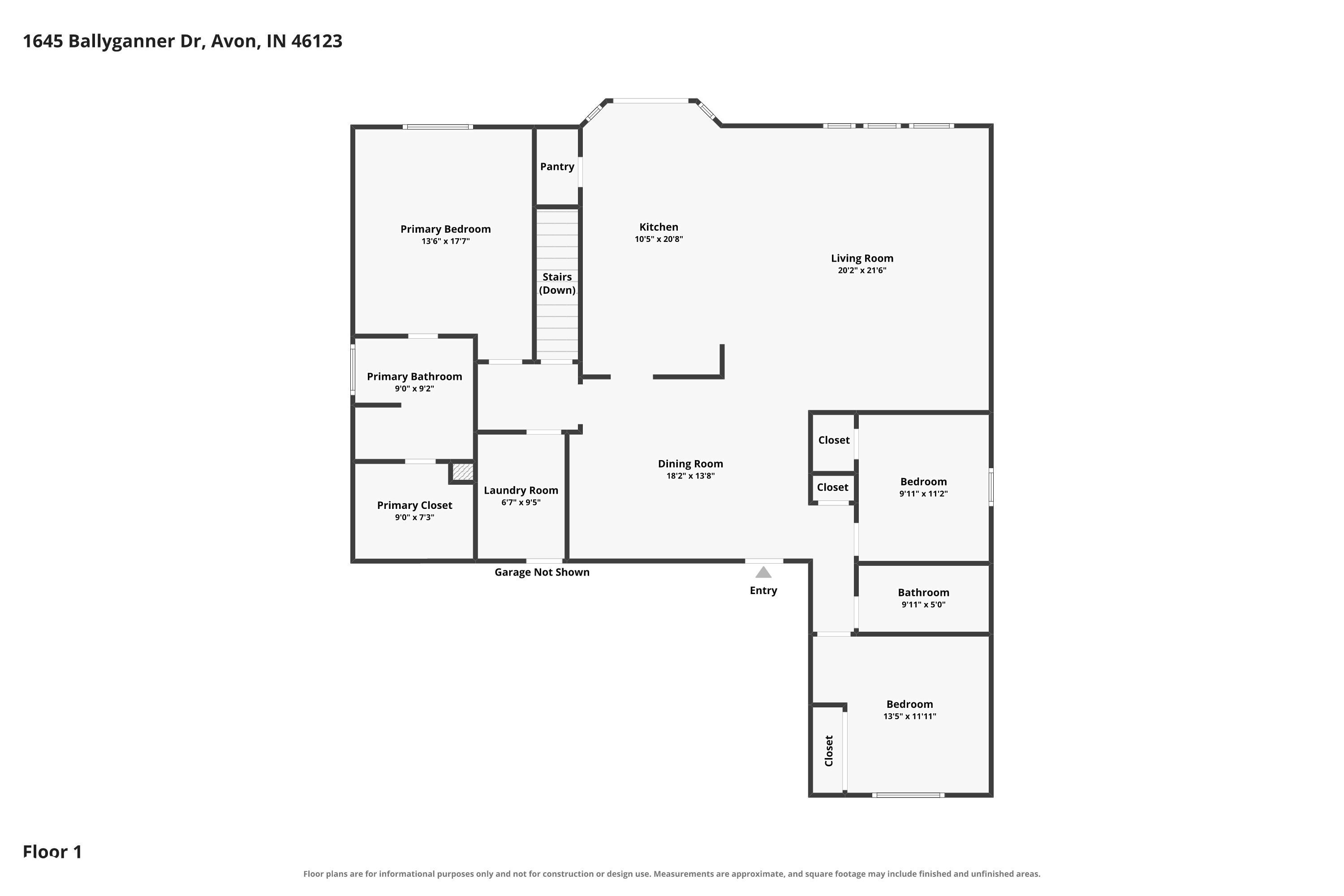 54th image of 1645 Ballyganner Dr, Avon, IN 46123 | MLS# 22114587
