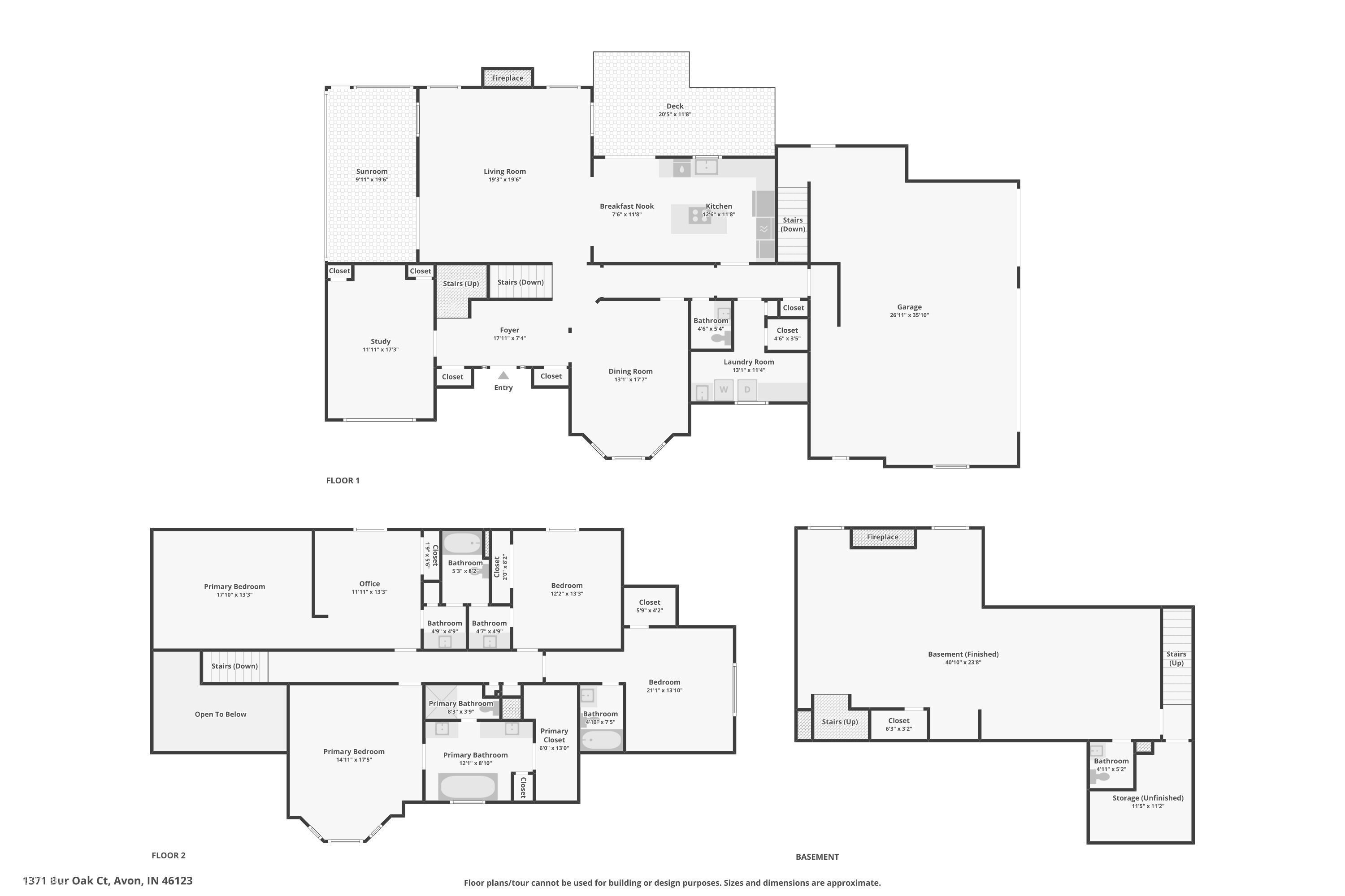 61st image of 1371 Bur Oak Ct, Avon, IN 46123 | MLS# 22114961