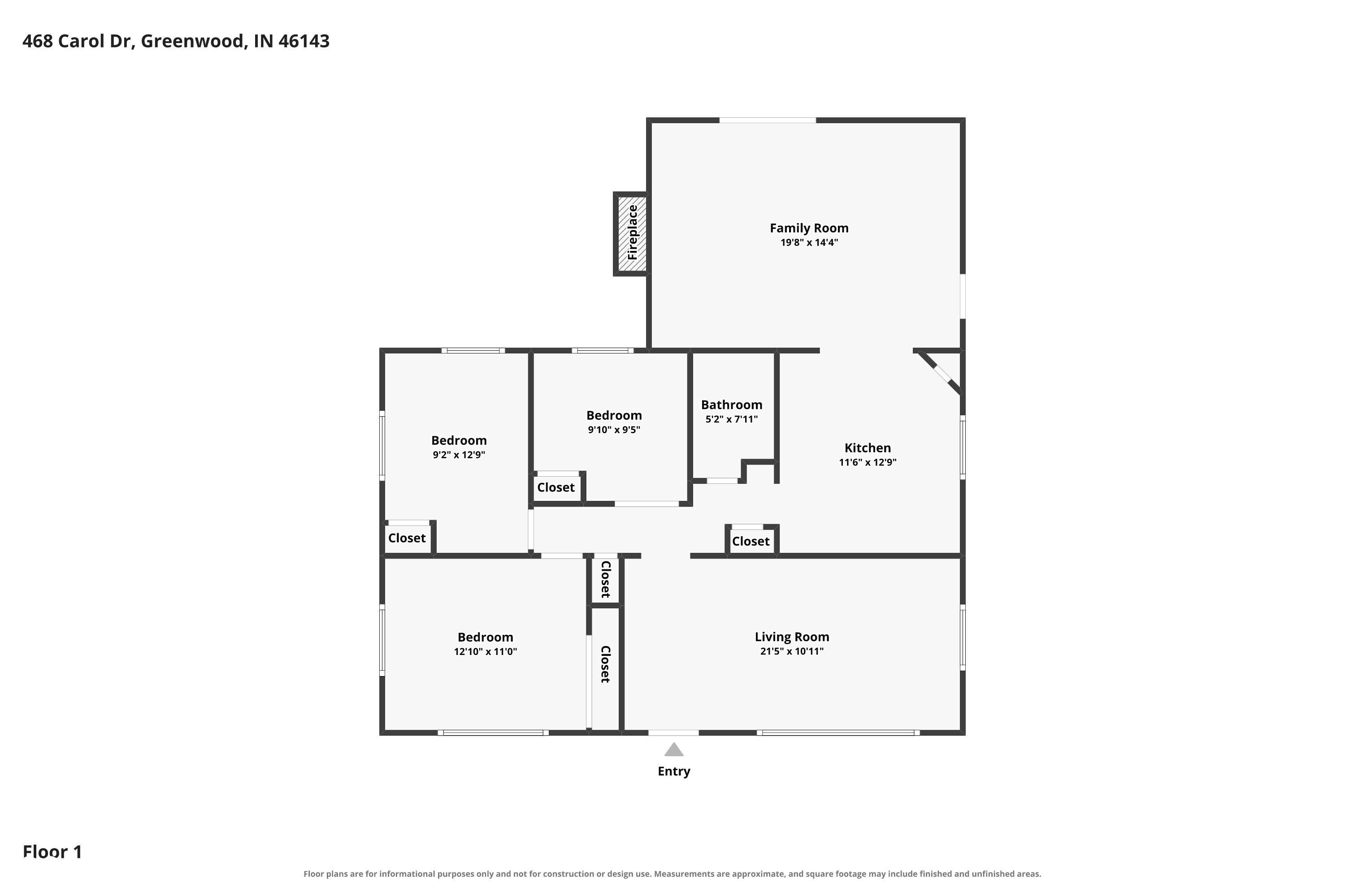 Homes for sale in Greenwood, IN | 468 Carol Dr, Greenwood, IN 46143 | MLS# 22115654