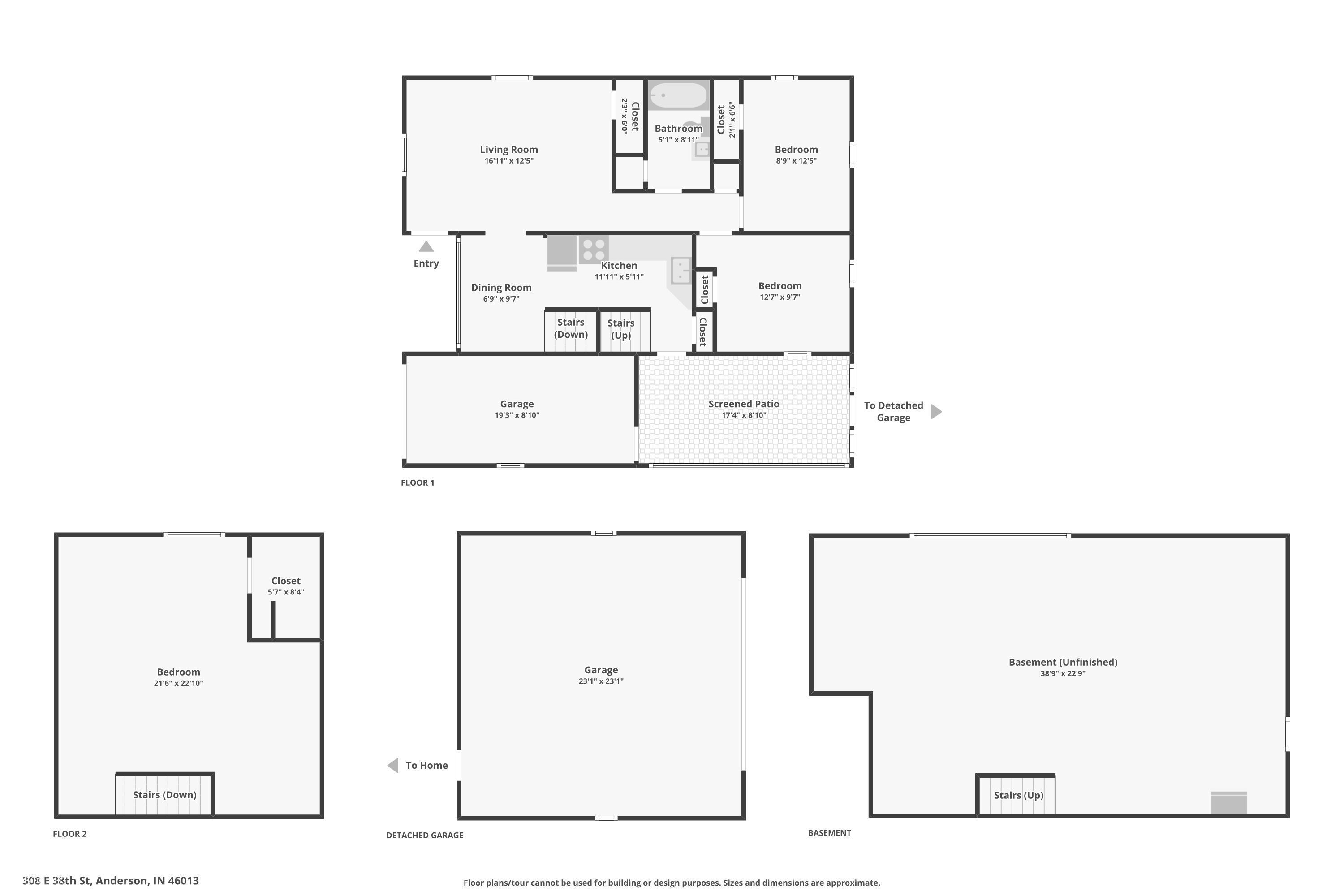 35th image of 308 E 38th St, Anderson, IN 46013 | MLS# 22116010