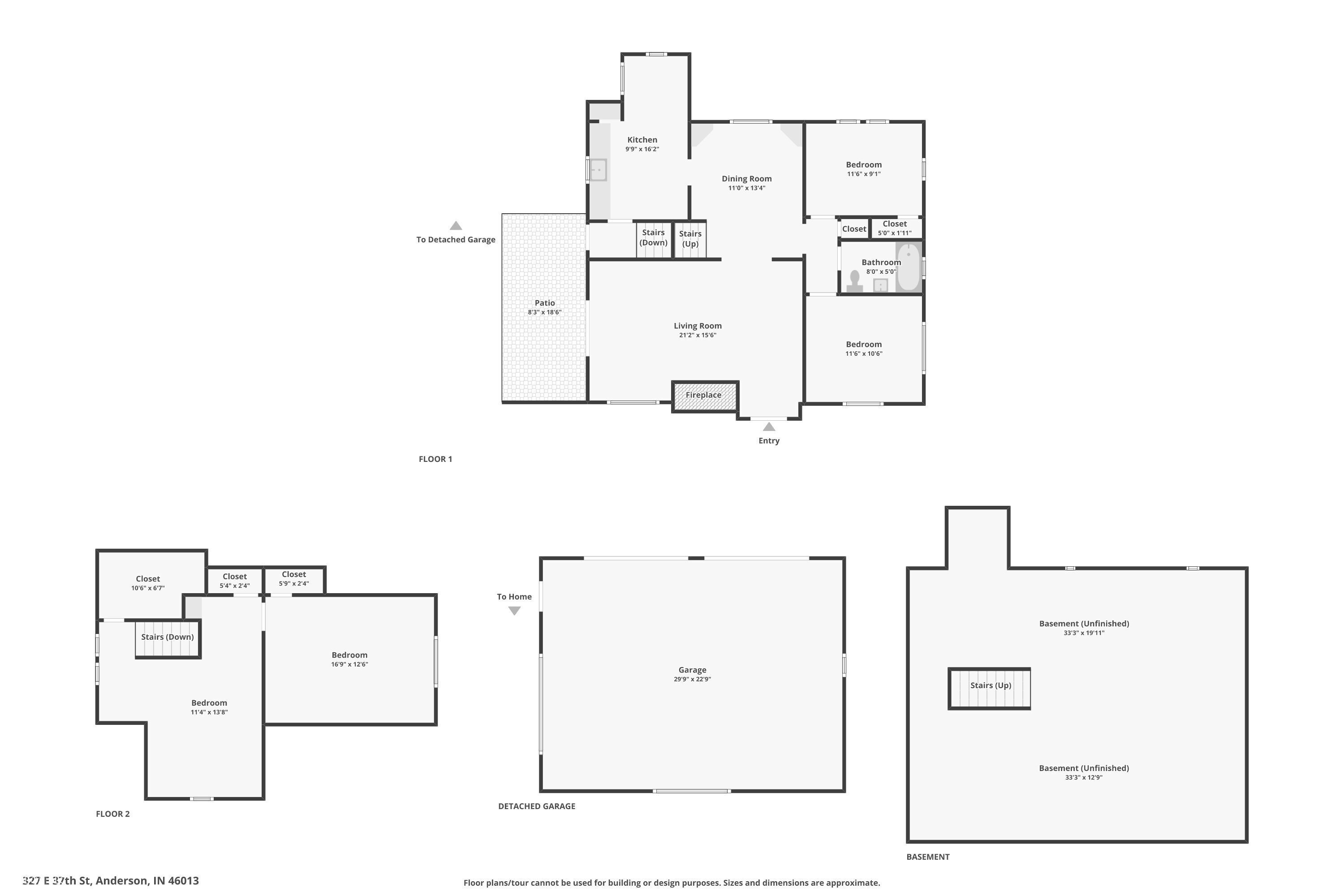 34th image of 327 E 37th St, Anderson, IN 46013 | MLS# 22116023