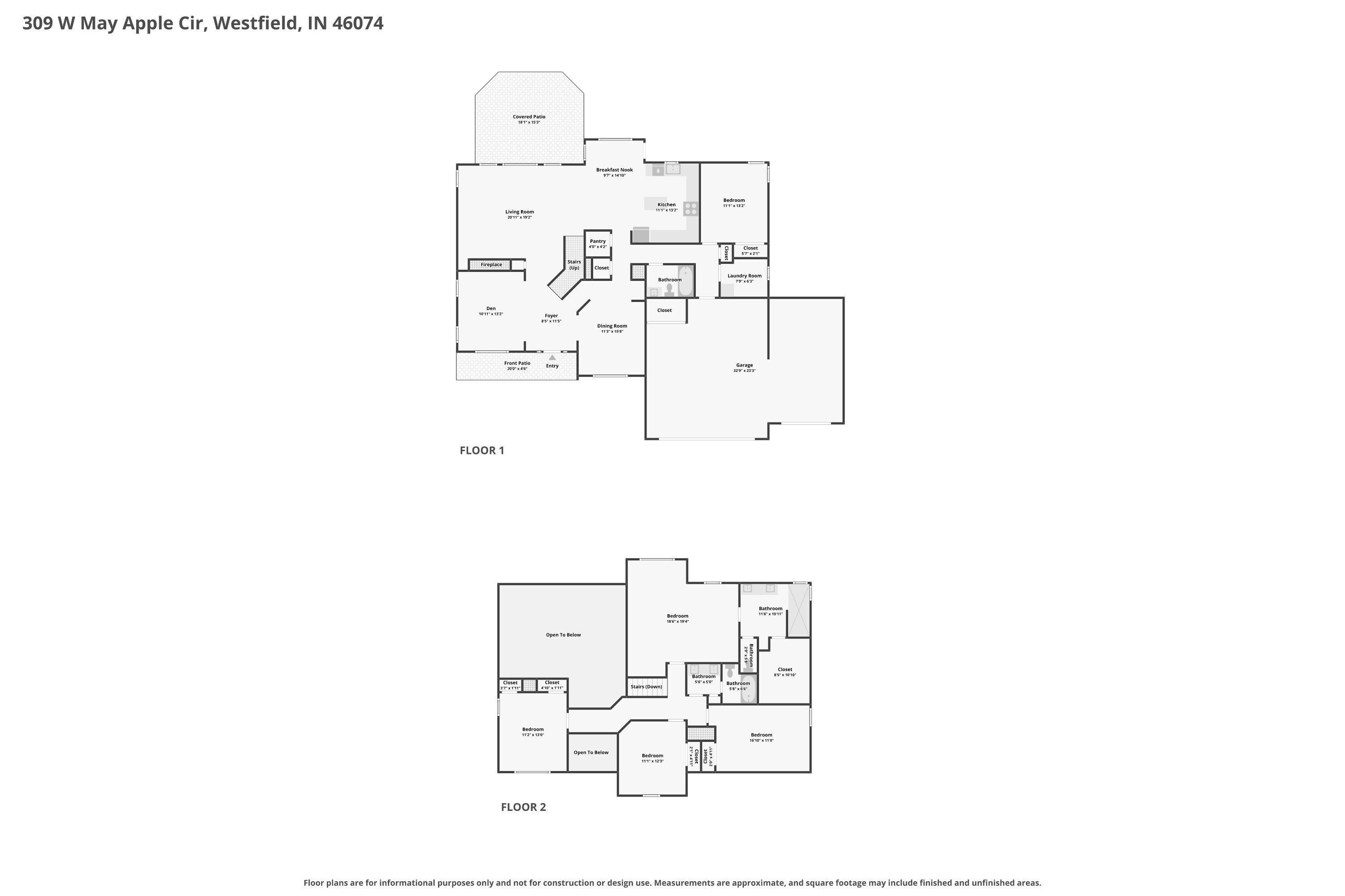 53rd image of 309 W May Apple Cir, Westfield, IN 46074 | MLS# 22116656