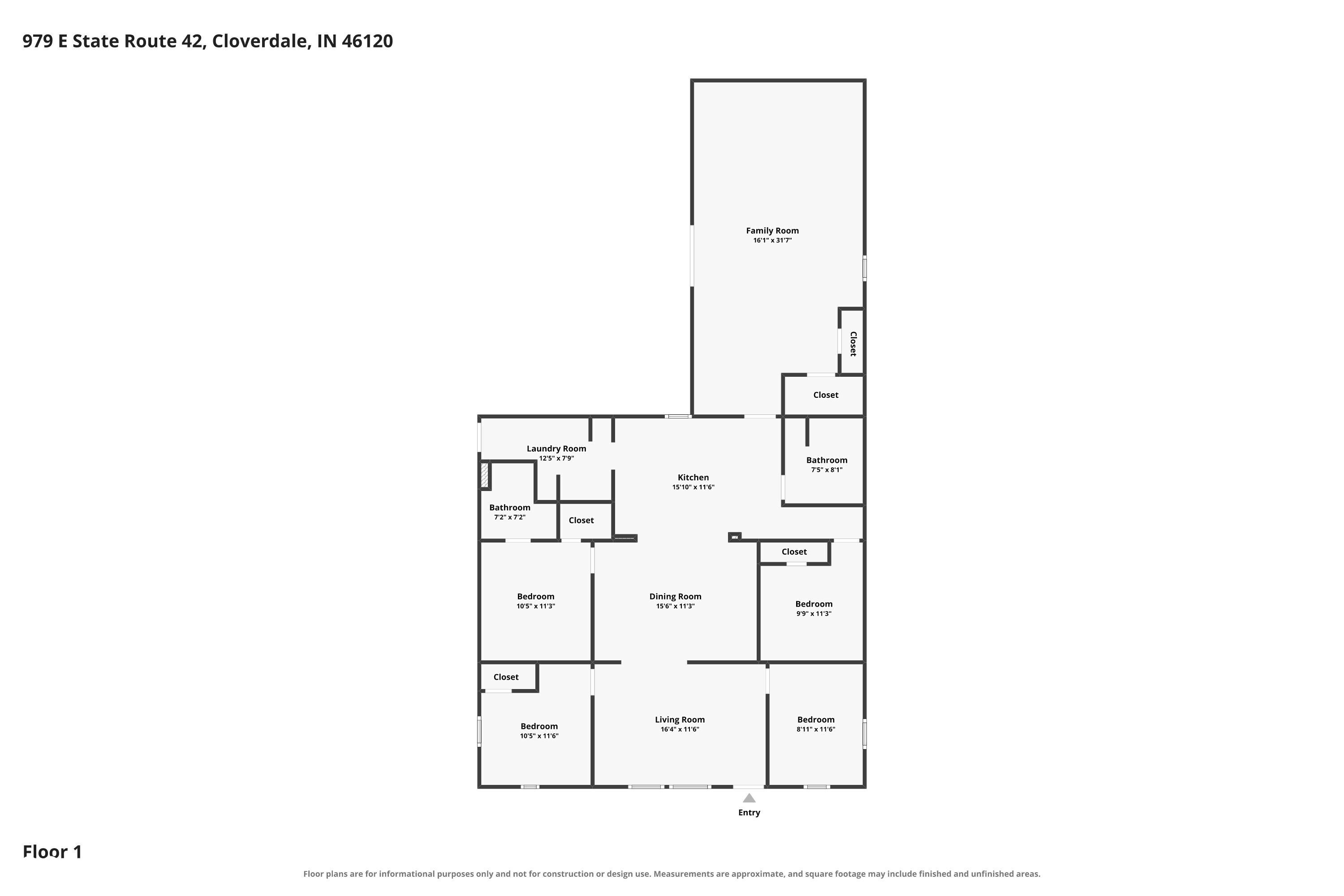 image of 979 E State Road 42 Road, Cloverdale, IN 46120 | MLS# 22118591