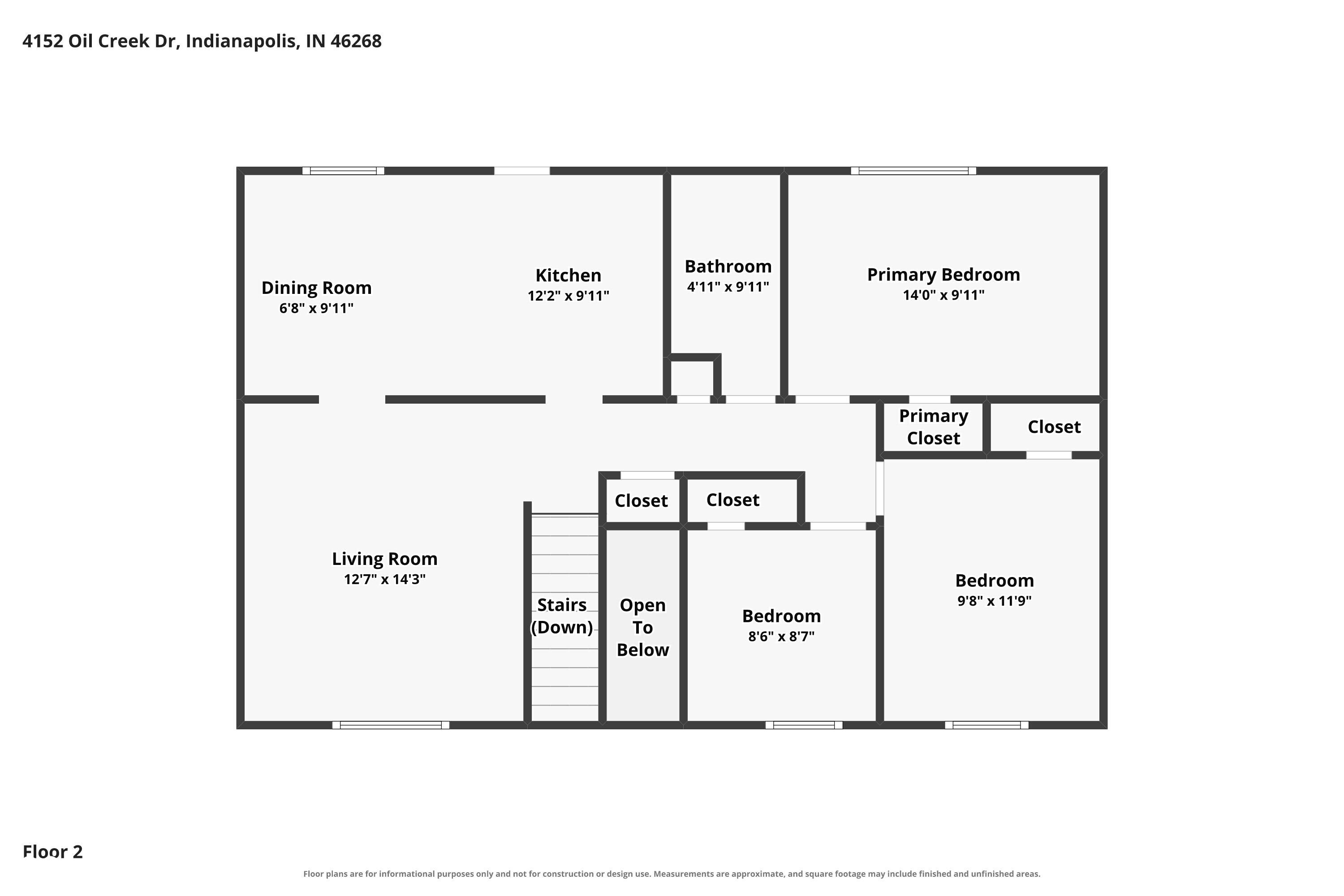 4th image of 4152 Oil Creek Dr, Indianapolis, IN 46268 | MLS# 22122055