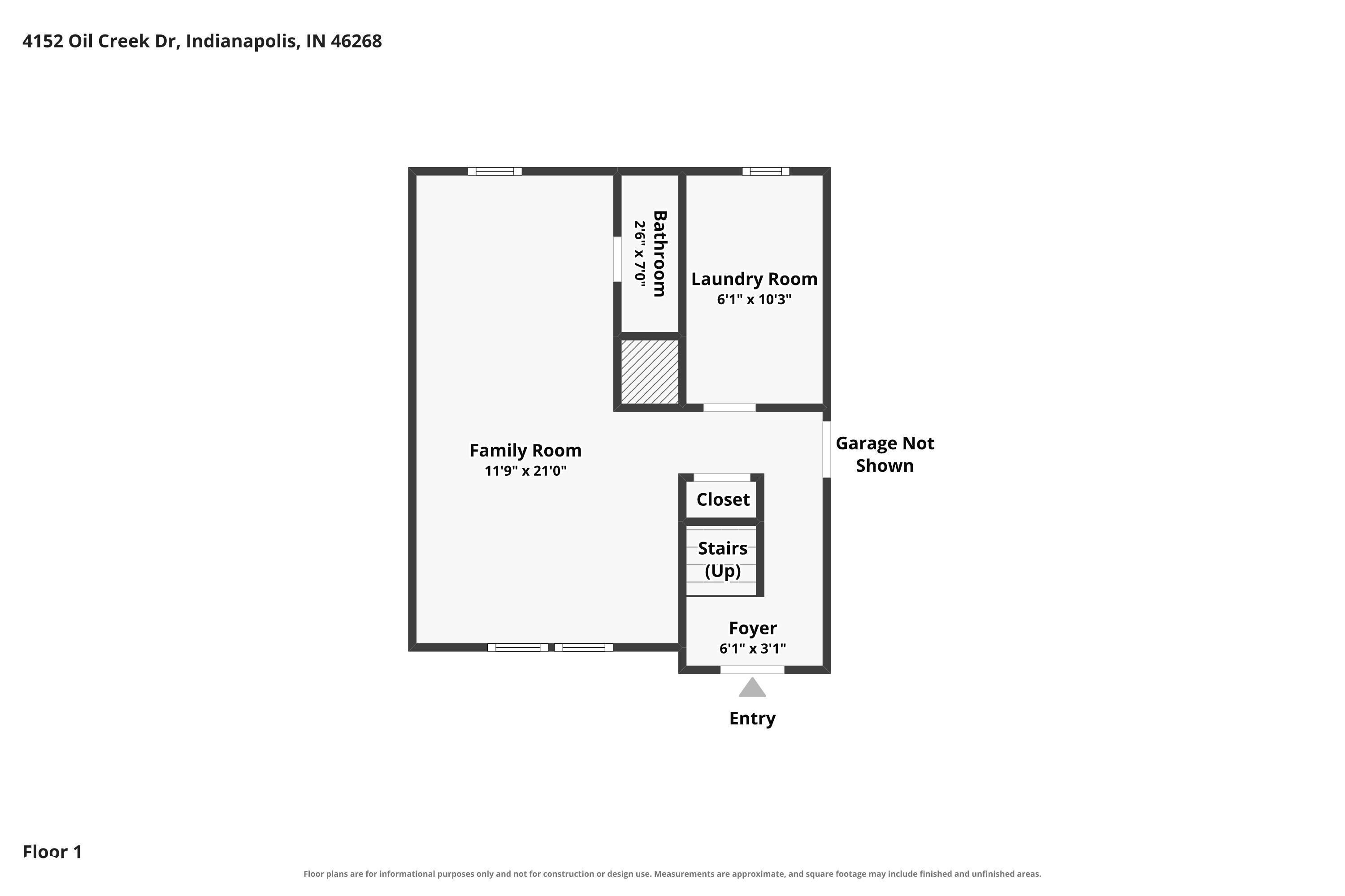 3rd image of 4152 Oil Creek Dr, Indianapolis, IN 46268 | MLS# 22122055