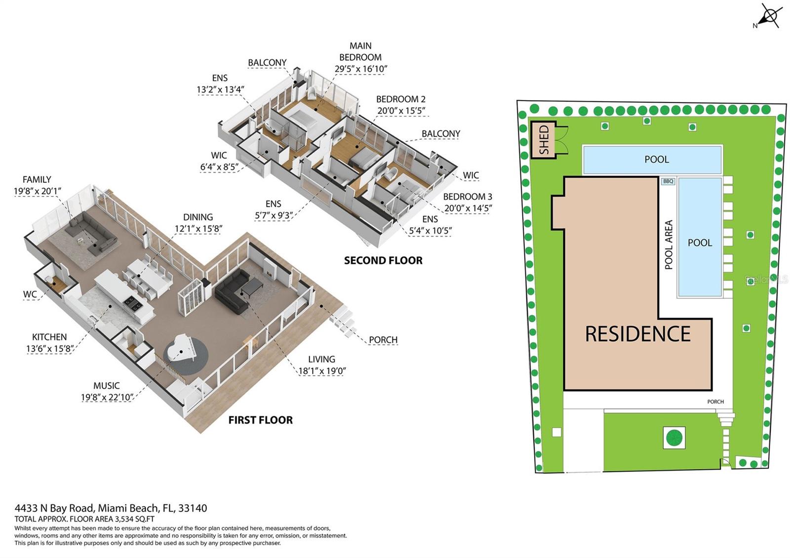 Homes for sale in Miami Beach, FL | 4433 N Bay Rd, Miami Beach, FL 33140 | MLS# TB8474005