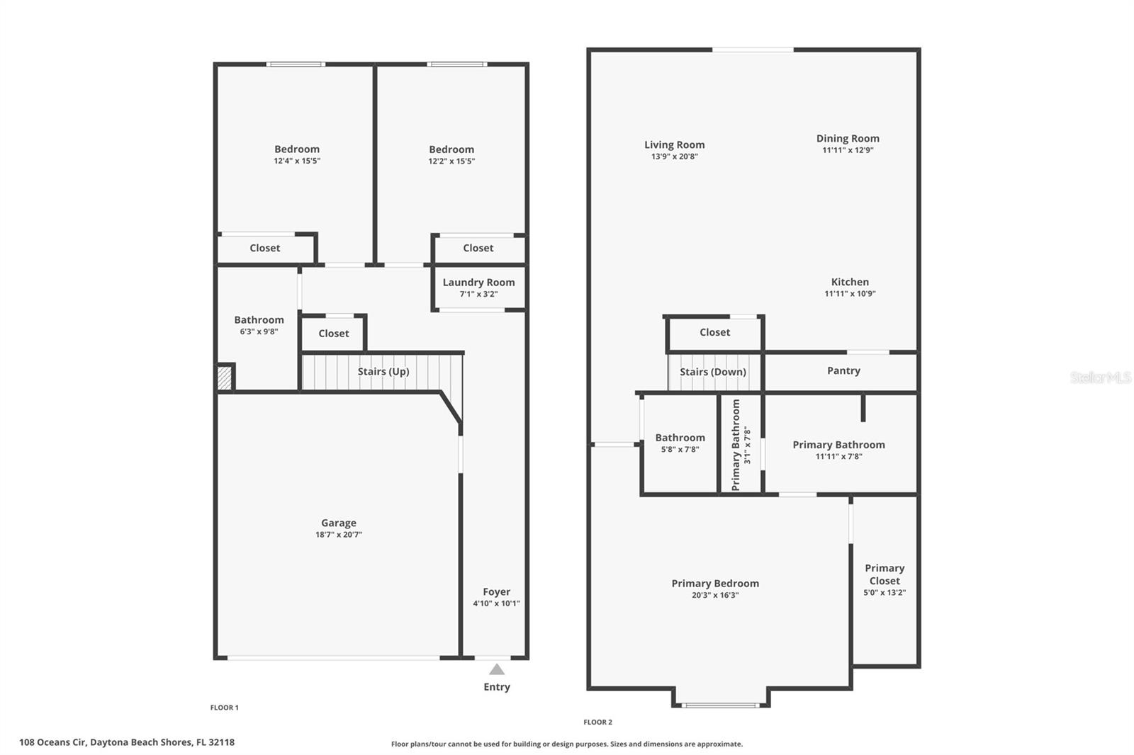 60th image of 108 Oceans Cir, Daytona Beach, FL 32118 | MLS# FC316407