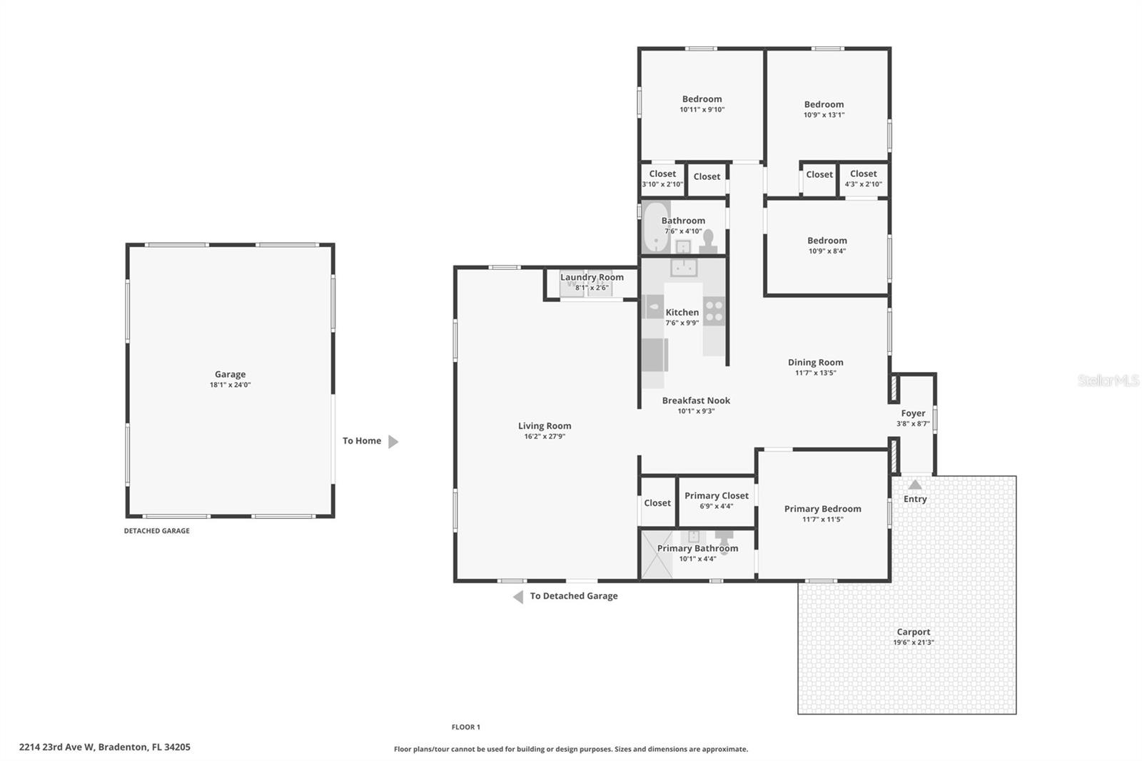 3rd image of 2214 23Rd Ave W, Bradenton, FL 34205 | MLS# A4697349