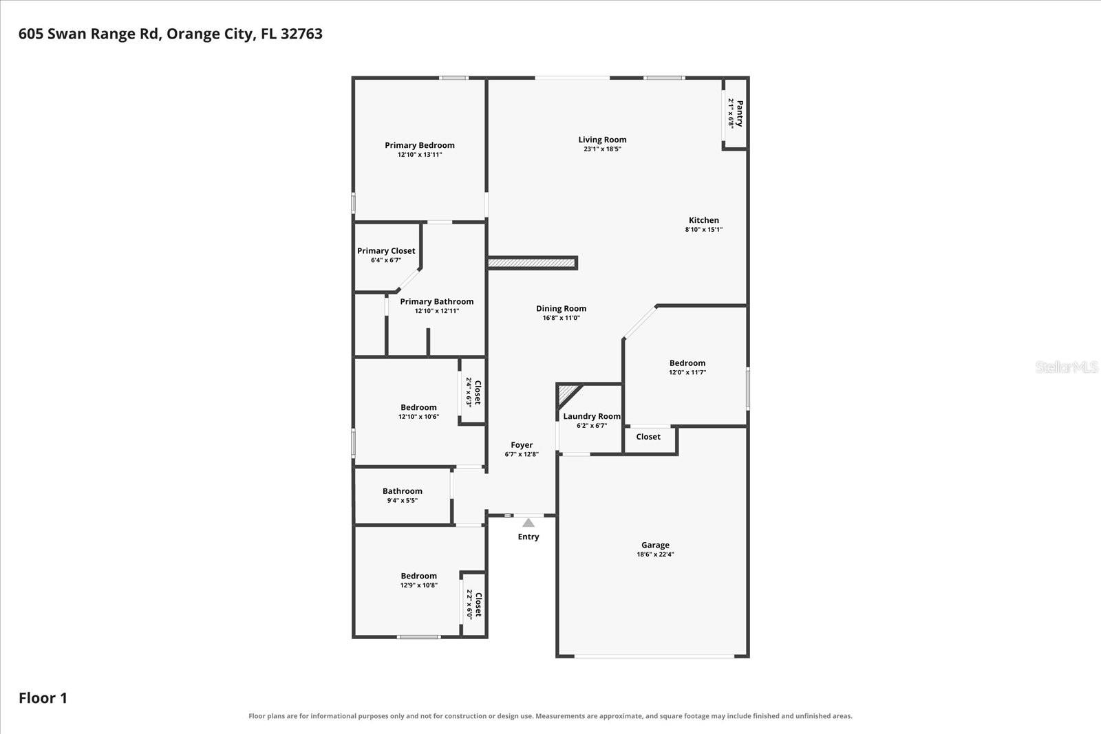 36th image of 605 Swan Range Rd, Orange City, FL 32763 | MLS# O6425306