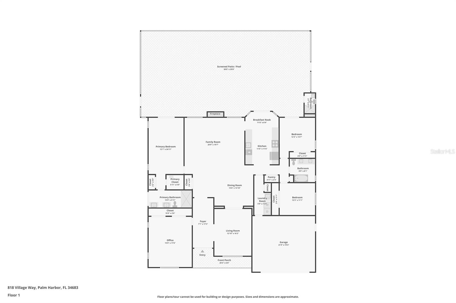 49th image of 818 Village Wy, Palm Harbor, FL 34683 | MLS# TB8529656