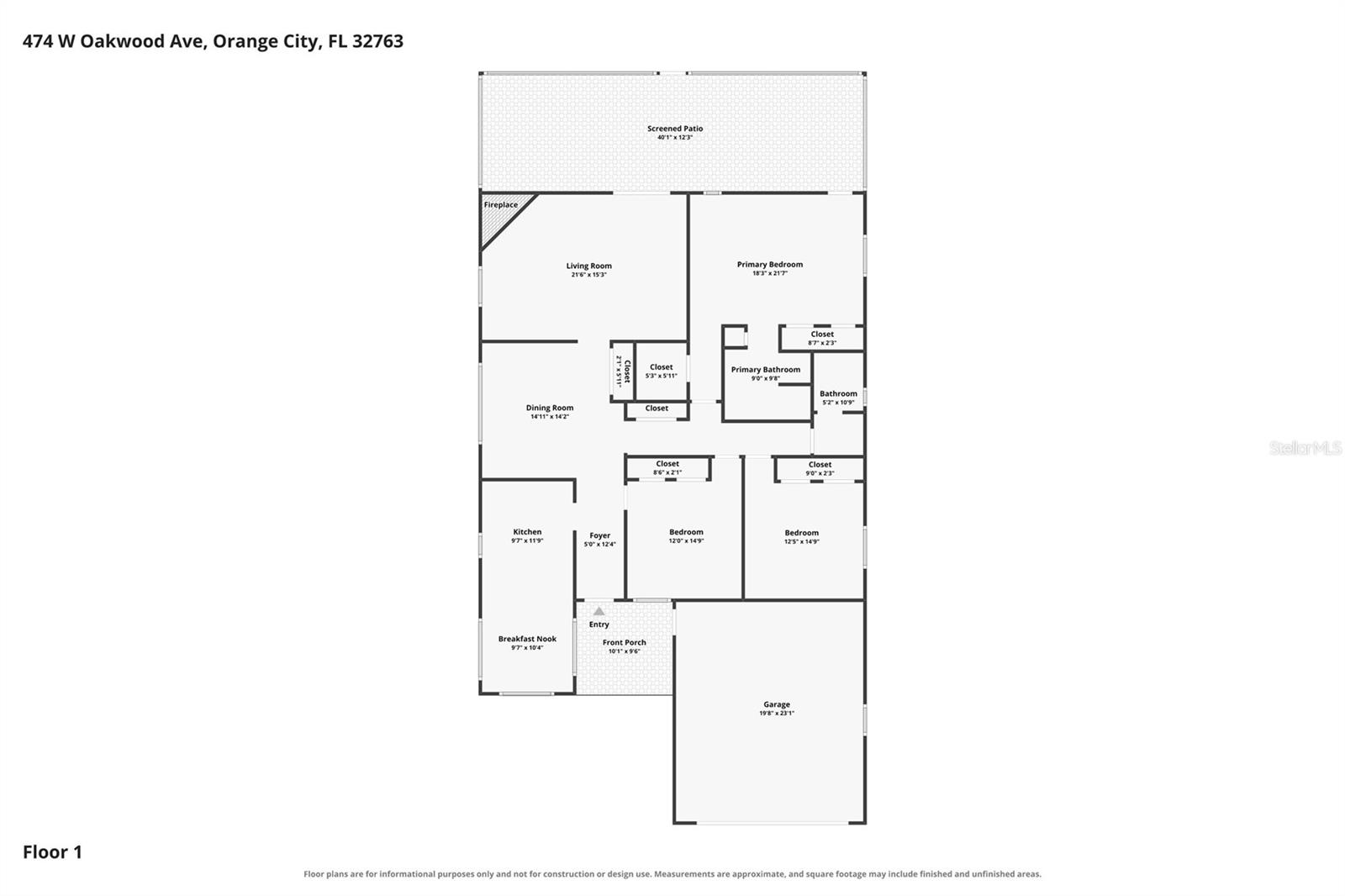 65th image of 474 W Oakwood Ave, Orange City, FL 32763 | MLS# V4950266