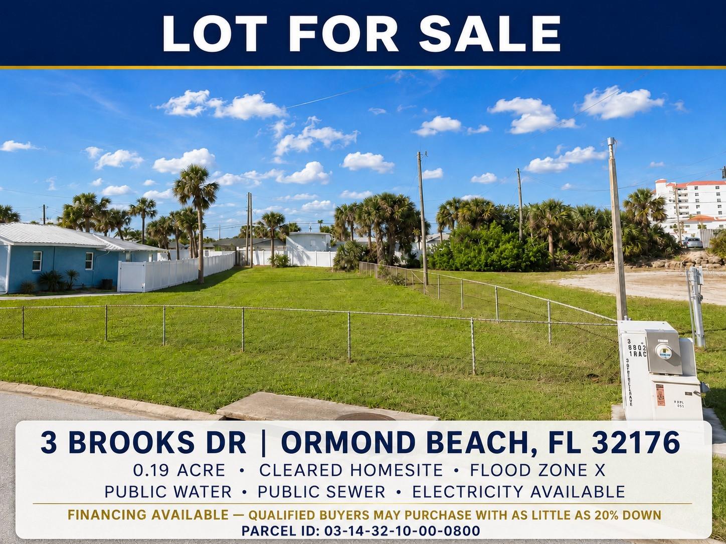 1st image of 3 Brooks Dr, Ormond Beach, FL 32176 | MLS# TB8530605