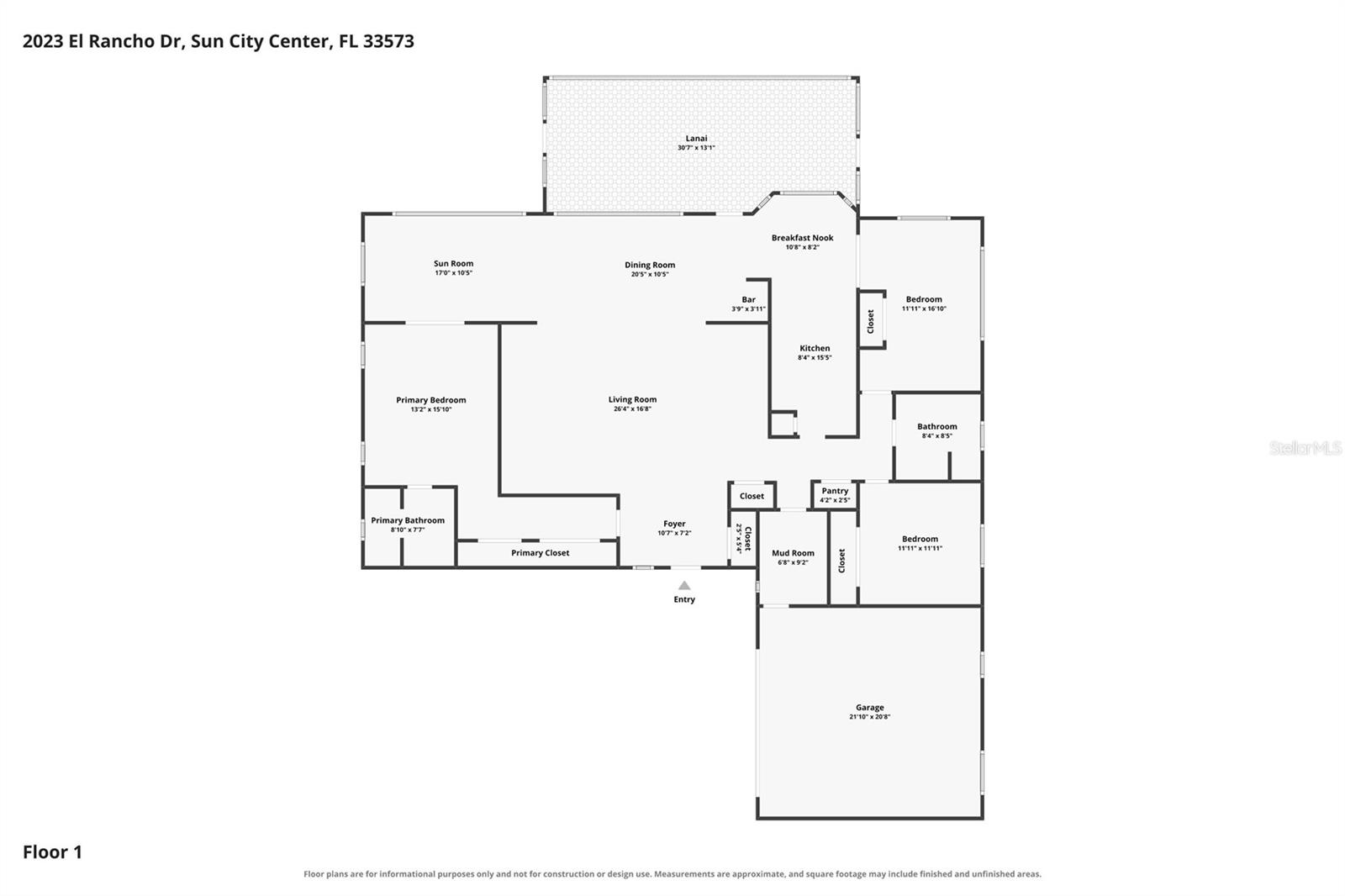 61st image of 2023 El Rancho Dr, Sun City Center, FL 33573 | MLS# TB8530745