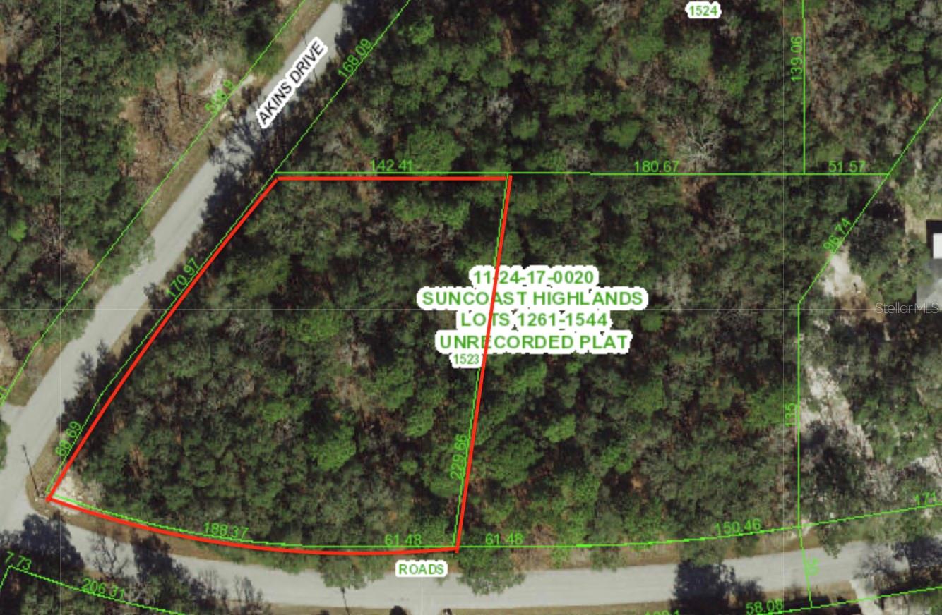 2nd image of 0 Akins Dr, Spring Hill, FL 34610 | MLS# W7887929