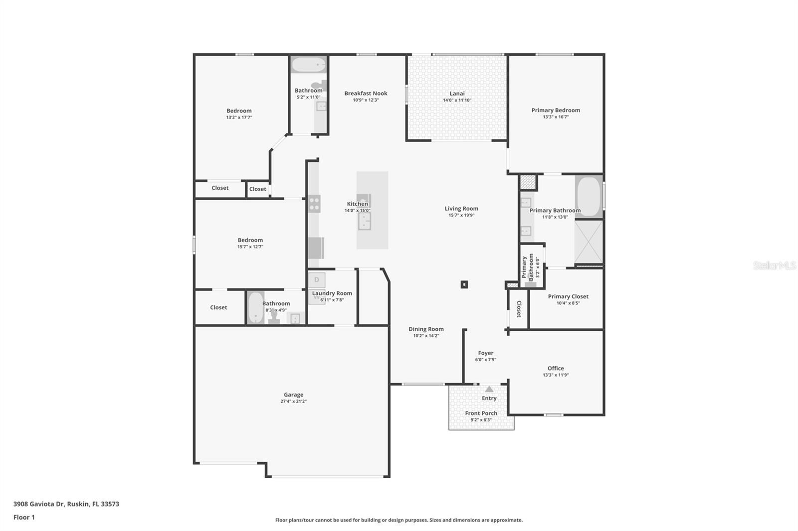 46th image of 3908 Gaviota Dr, Sun City Center, FL 33573 | MLS# TB8533729