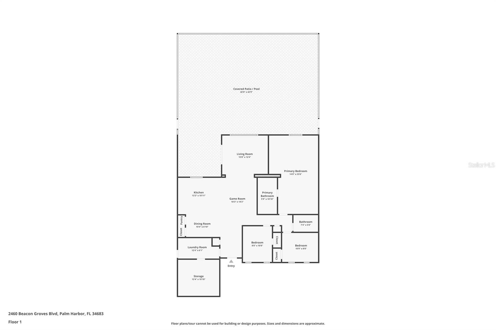 5th image of 2460 Beacon Groves Blvd, Palm Harbor, FL 34683 | MLS# W7888142