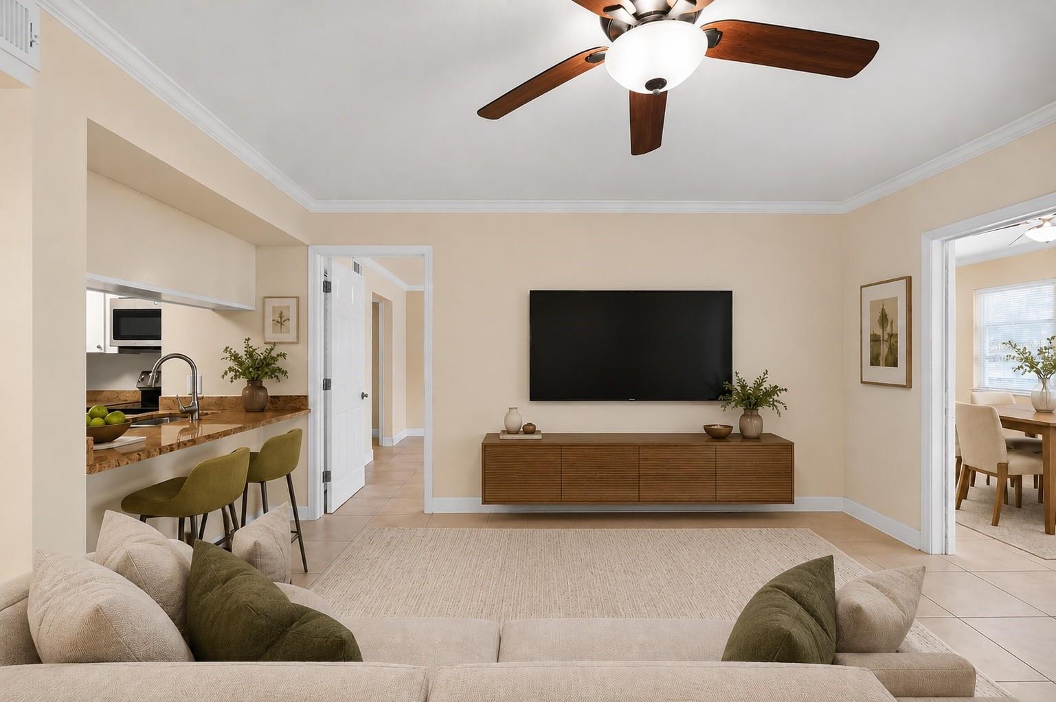 Listing Photo 5 - Condo for sale in building located at 4758 Jasper Dr, NEW PORT RICHEY, FL 34652 - Unit #104