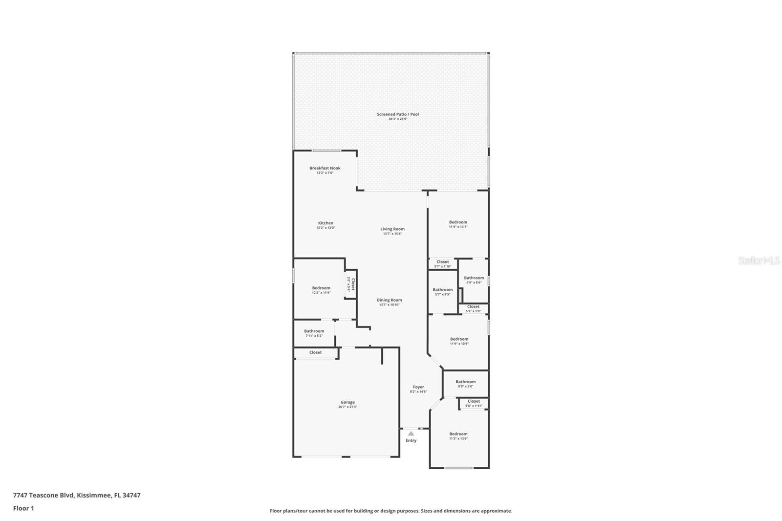 Photo 65 of Single family home for sale at 7747 Teascone Blvd, Kissimmee, FL 34747 | MLS# S5156805 | Listing updated on 2026-09-02