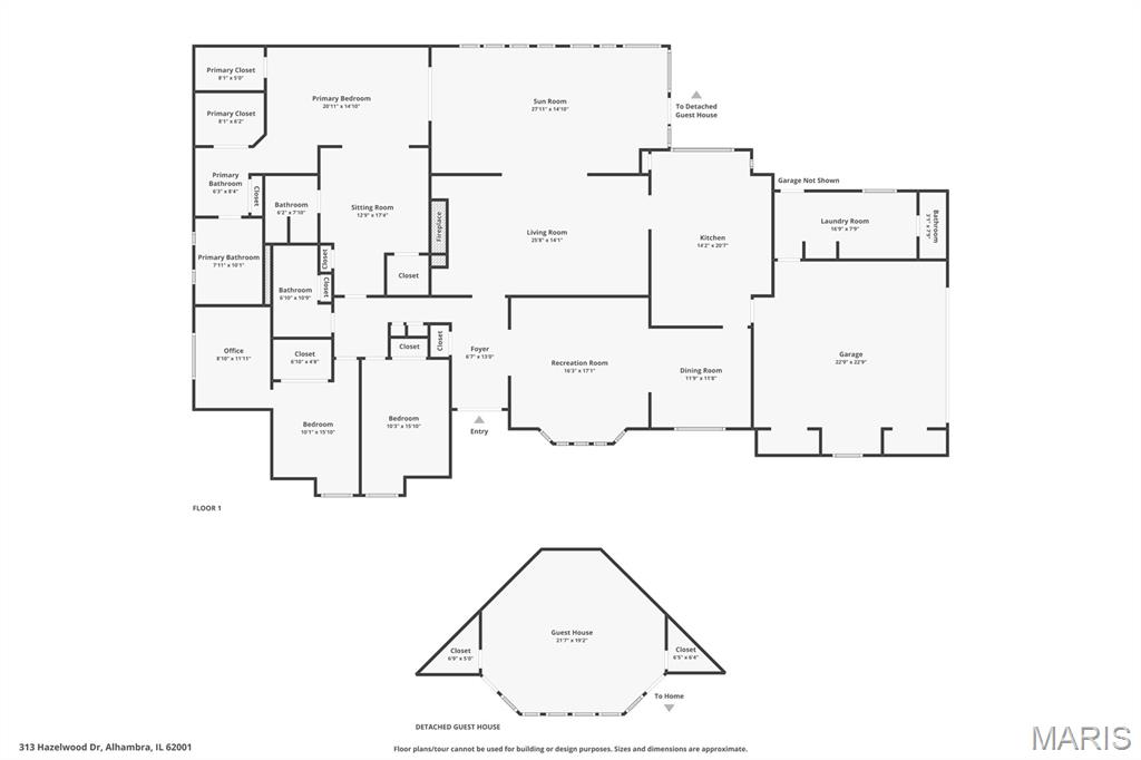 Homes for sale in Alhambra, IL | 313 Hazelwood Dr, Alhambra, IL 62001 | MLS# MIS25065505
