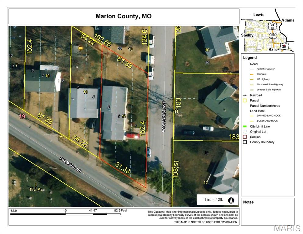 Homes for sale in Hannibal, MO | 4901 Wyaconda St, Hannibal, MO 63401 | MLS# MIS25073902