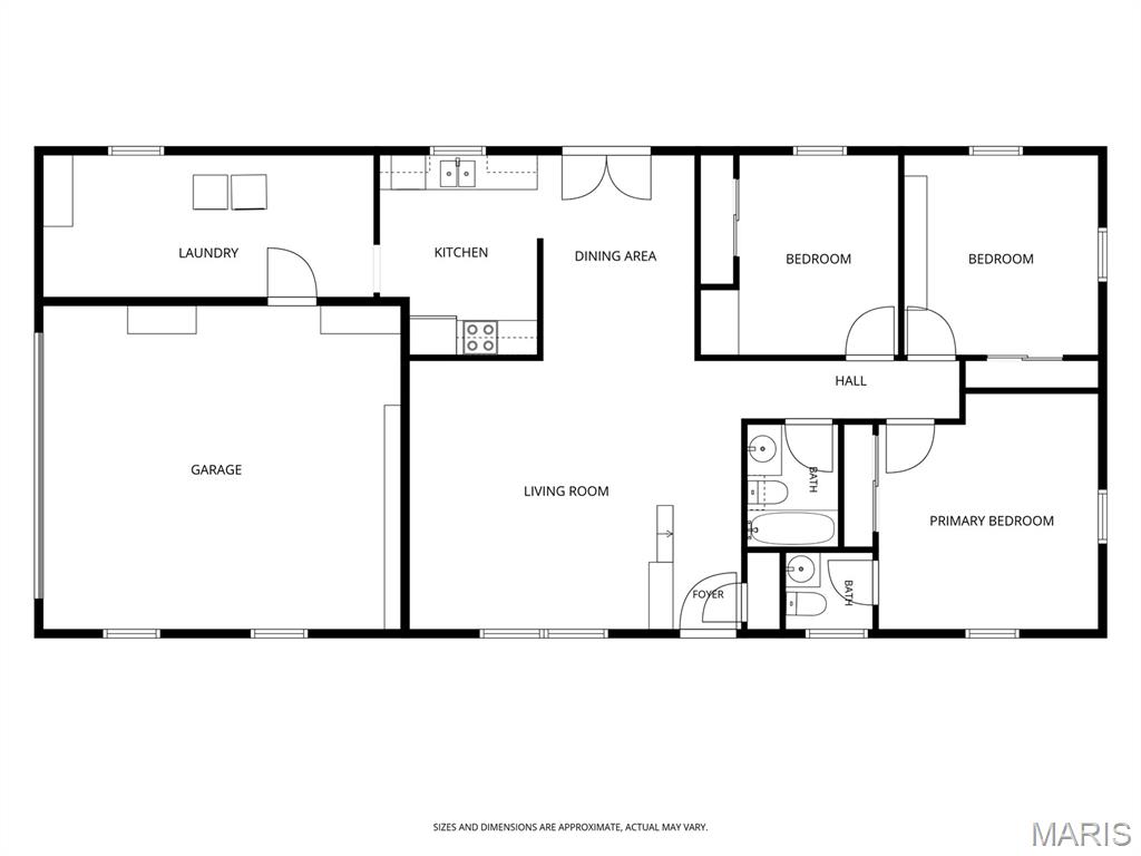 Homes for sale in East Alton, IL | 794 Birch St, East Alton, IL 62024 | MLS# MIS26038378