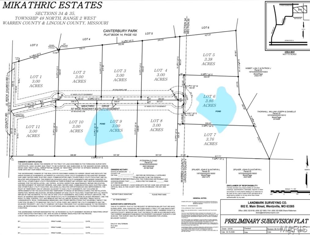 1st image of 0 Lot 5 Mikathric Estates, Warrenton, MO 63383 | MLS# MIS26045629