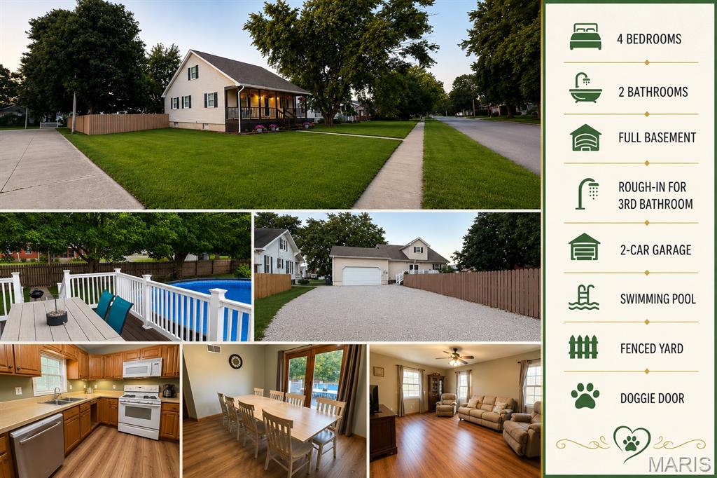 Homes for sale in Gillespie, IL | 105 E Elm St, Gillespie, IL 62033 | MLS# MIS26046659
