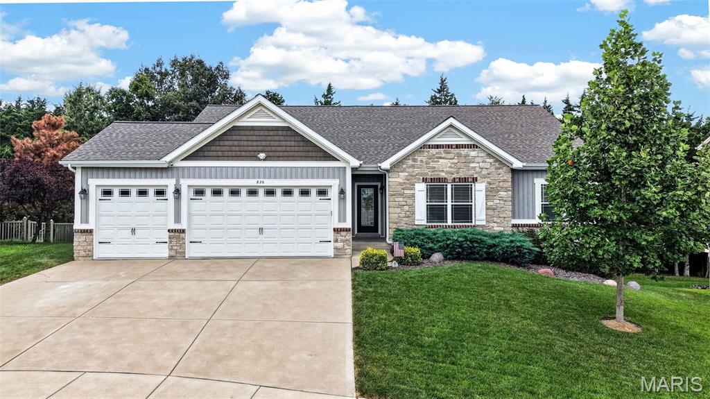 1st image of 826 Liberty Creek Dr, Wentzville, MO 63385 | MLS# MIS26049283