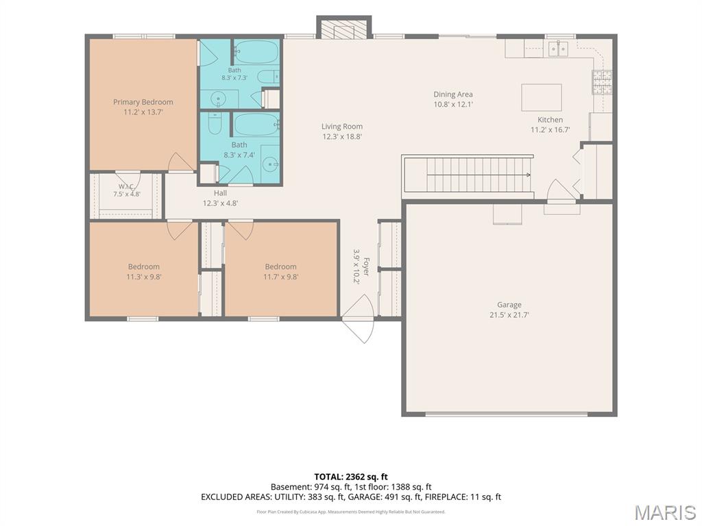3rd image of 145 Jessica Dr, Saint Jacob, IL 62281 | MLS# MIS26051057