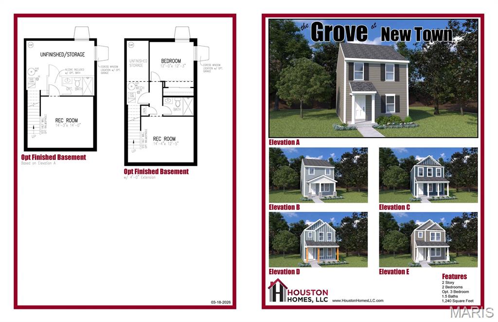 1st image of 0 Tbb Grove 3bdr  4(nt) Detached, St Charles, MO 63301 | MLS# MIS26052160
